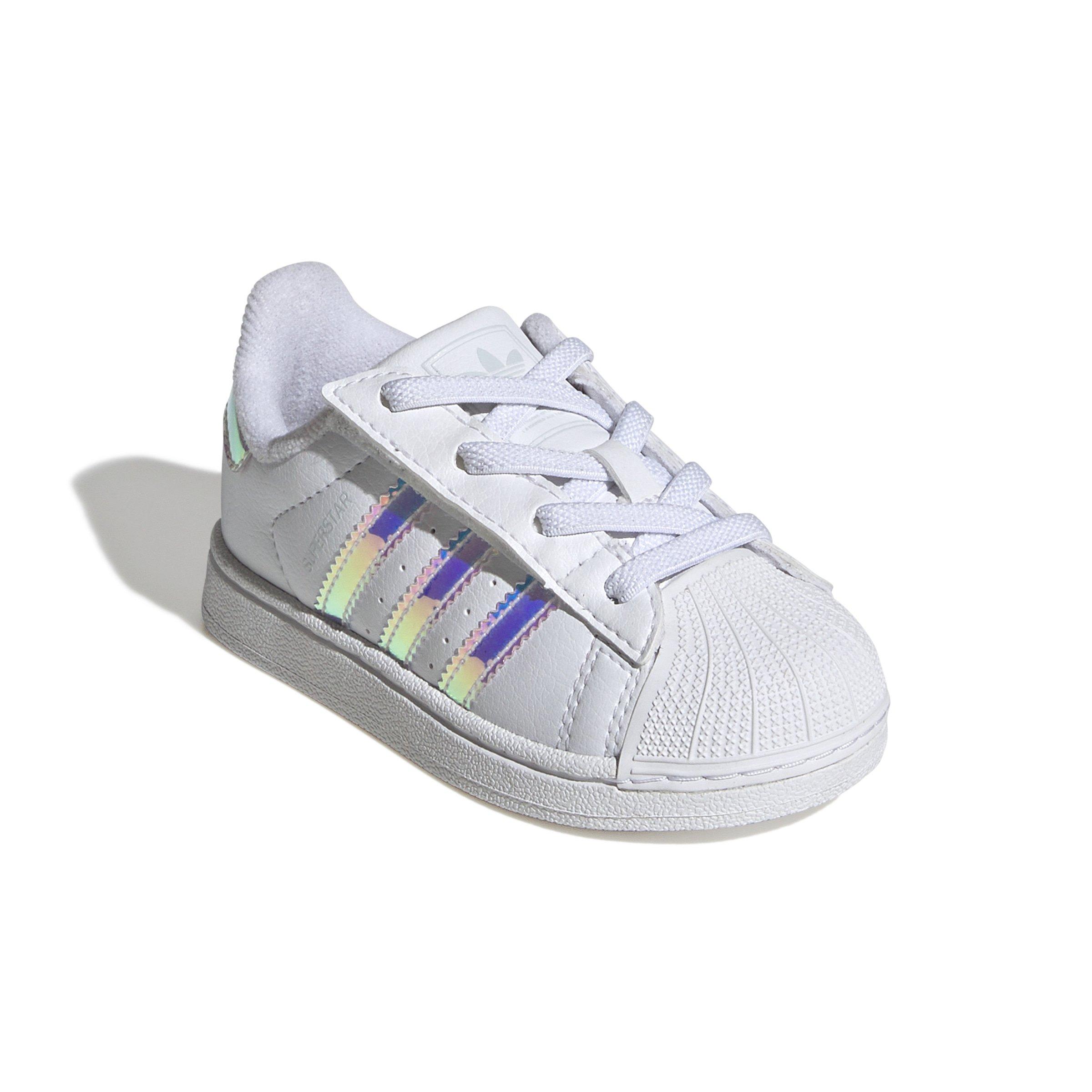 adidas Originals Superstar II "Ftwr White/Iridescent" Toddler Girls' Shoe - IRIDESCENT Thumbnail View 7