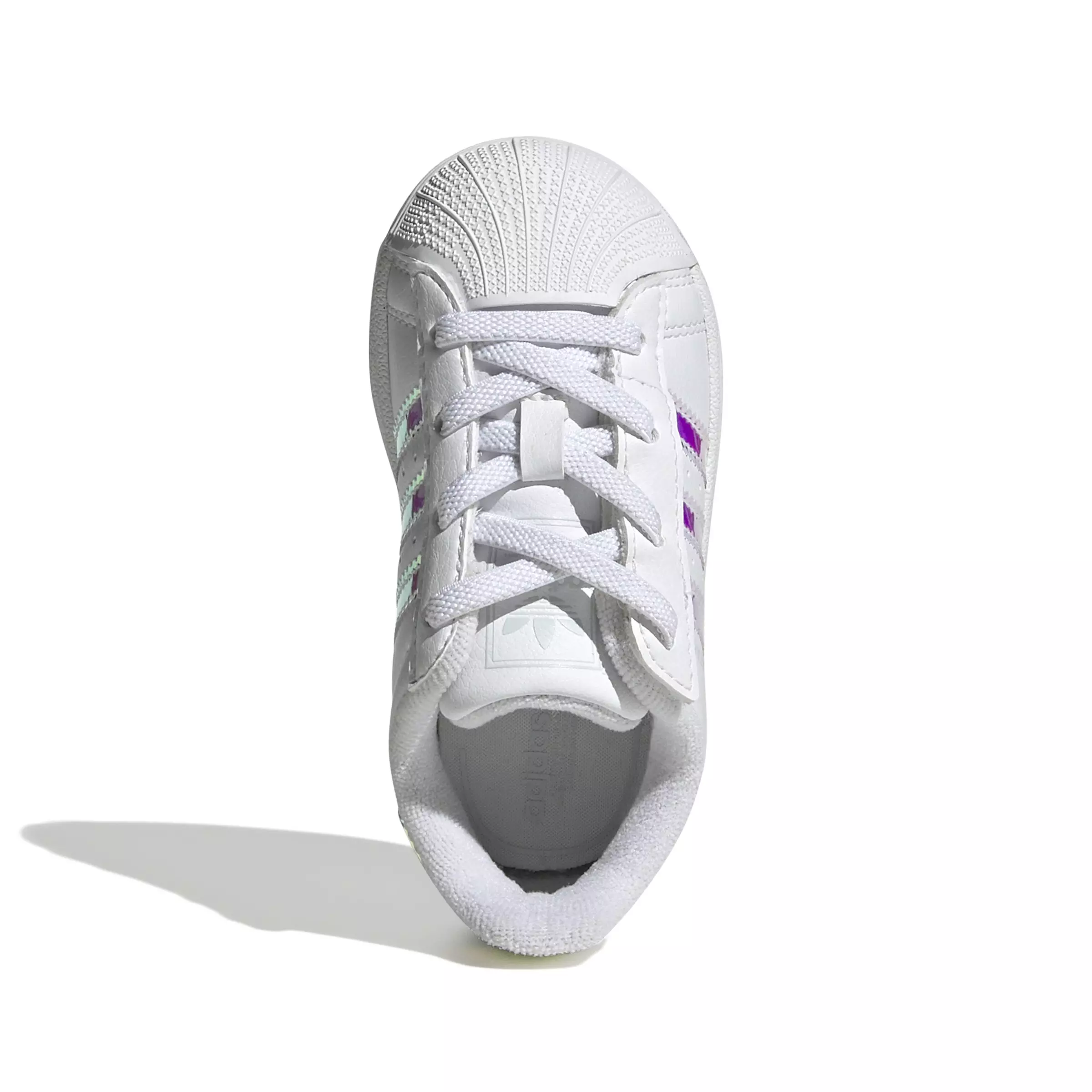 adidas Originals Superstar II "Ftwr White/Iridescent" Toddler Girls' Shoe - IRIDESCENT