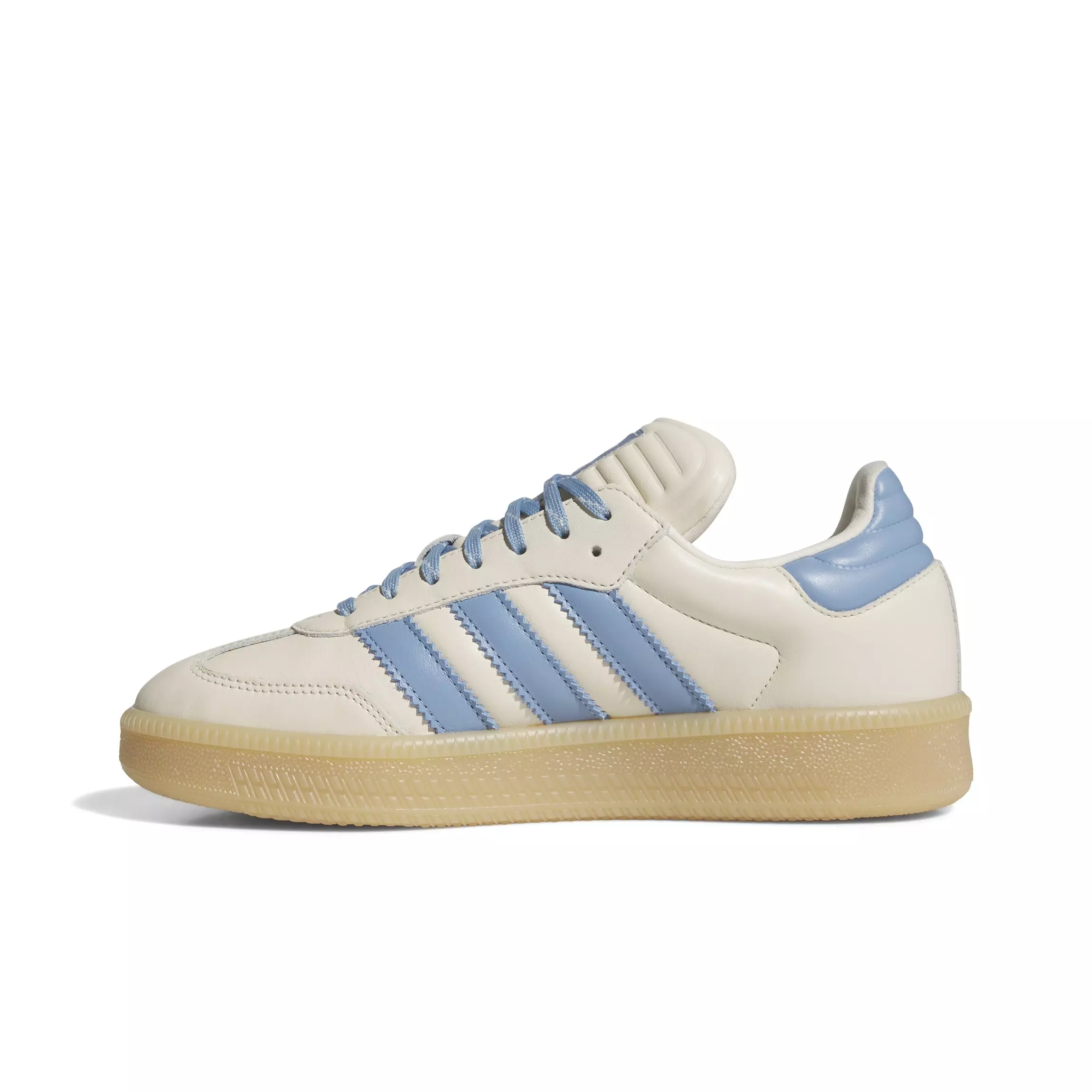 adidas Originals Samba XLG "Wonder White/Ash Blue/Gum" Men's Shoe - CREAM