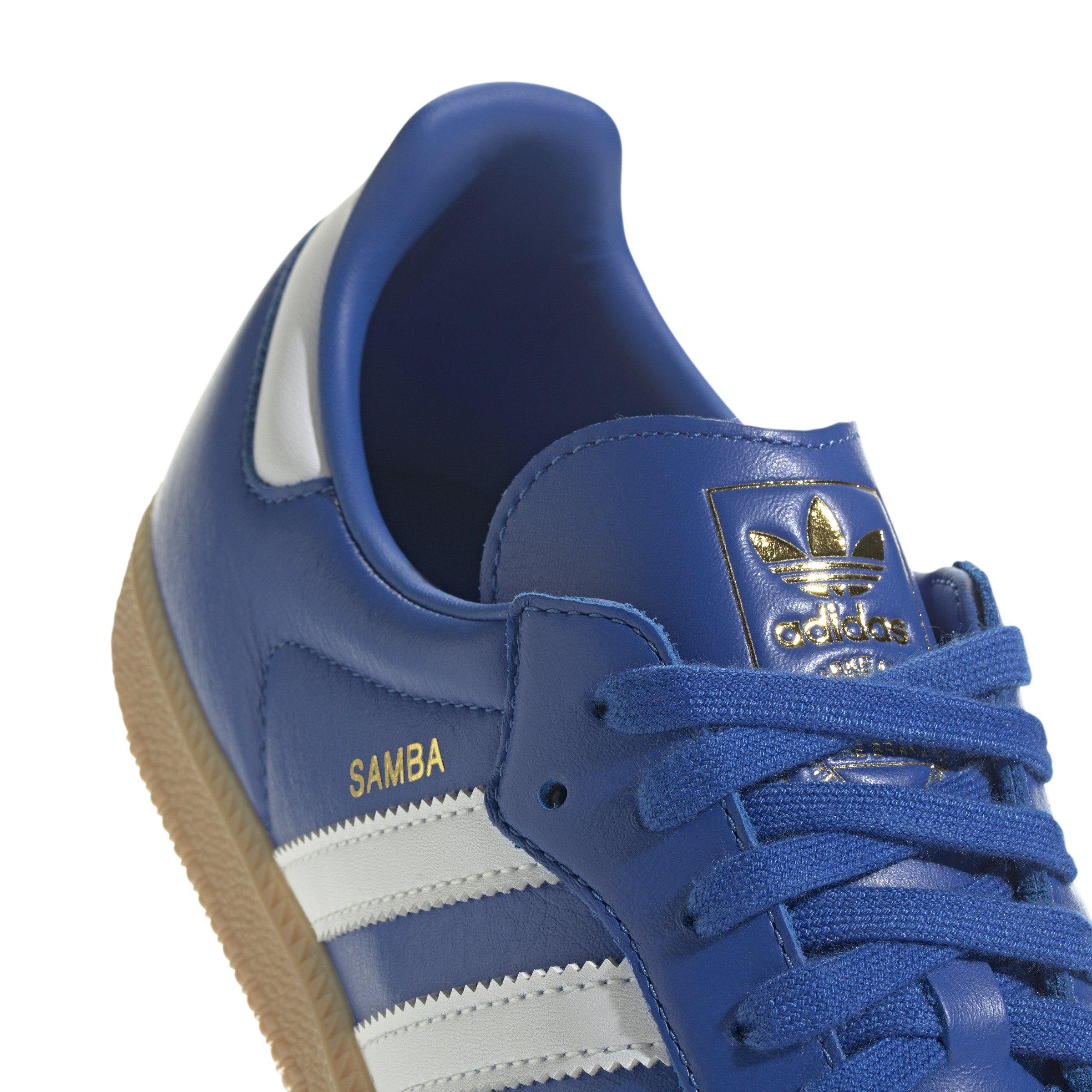 adidas Originals Samba OG "Royal/White/Gum" Men's Shoe - ROYAL/WHITE Thumbnail View 3