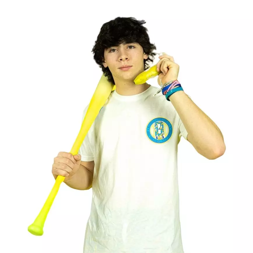 Baseball Lifestyle 101 Big Boys' Banana Tee - Blue/Yellow - BLUE/YELLOW