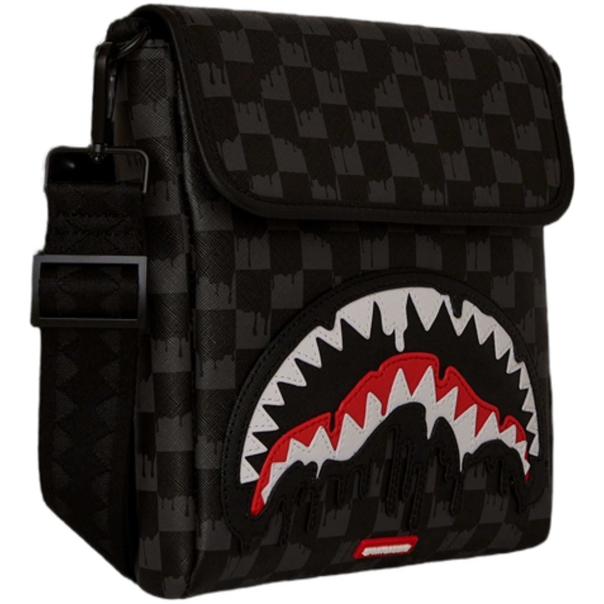 Sprayground Dripping Shark Messenger Sling Bag
