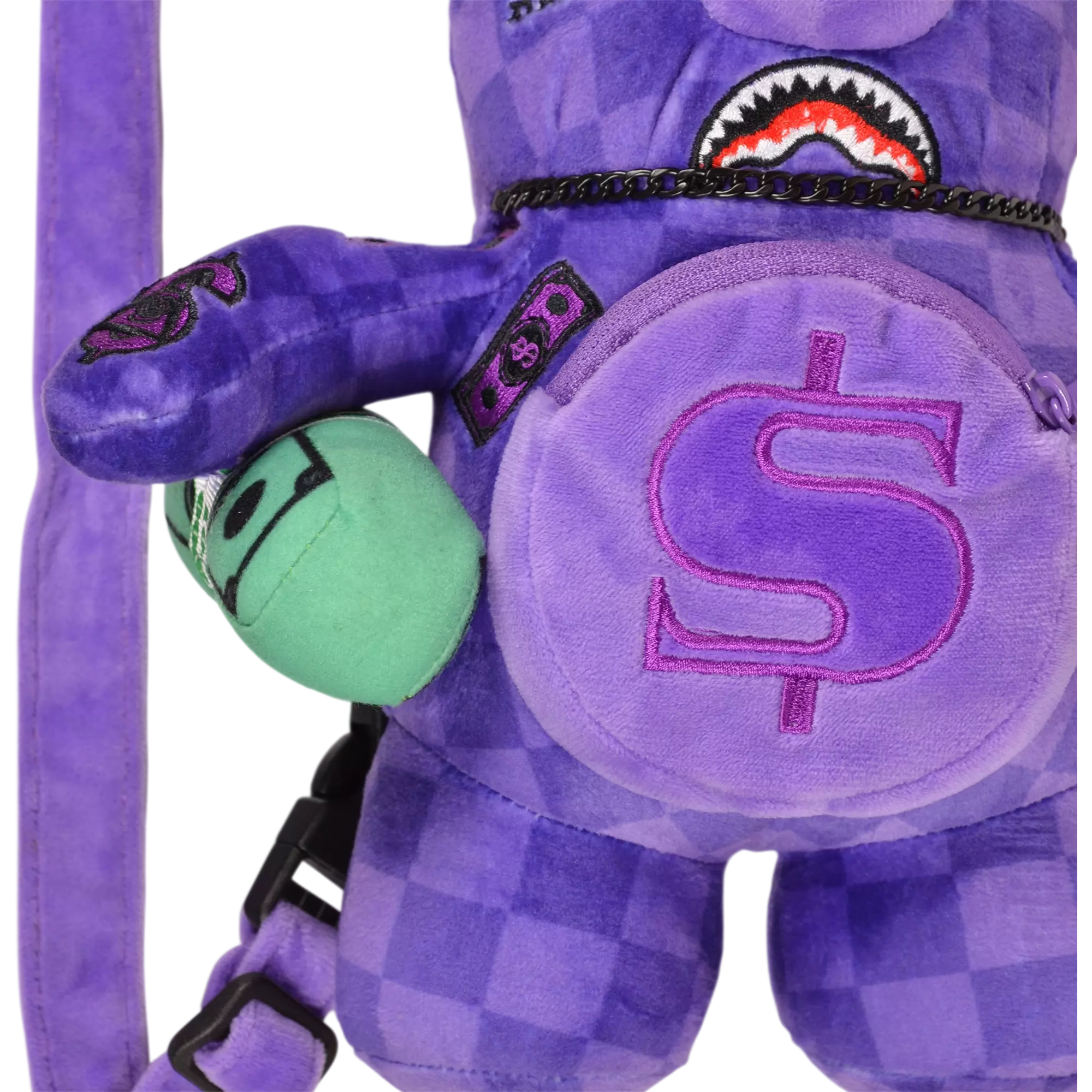 Sprayground Mini Bear Backpack - PURPLE