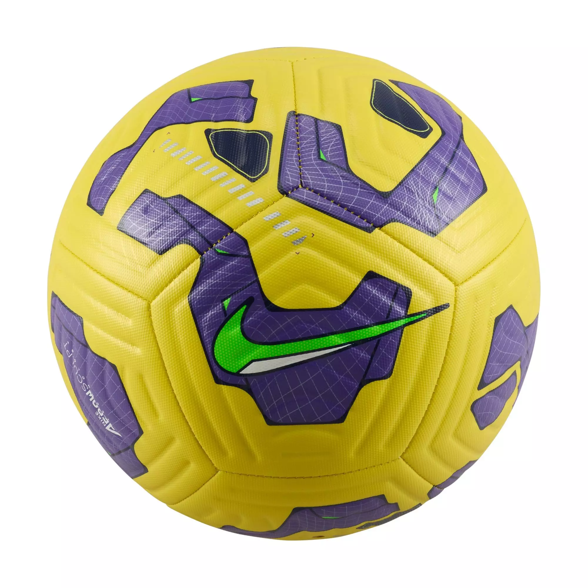 Nike Academy Size 5 Soccer Ball - Yellow/Purple/Green - YELLOW/PURPLE