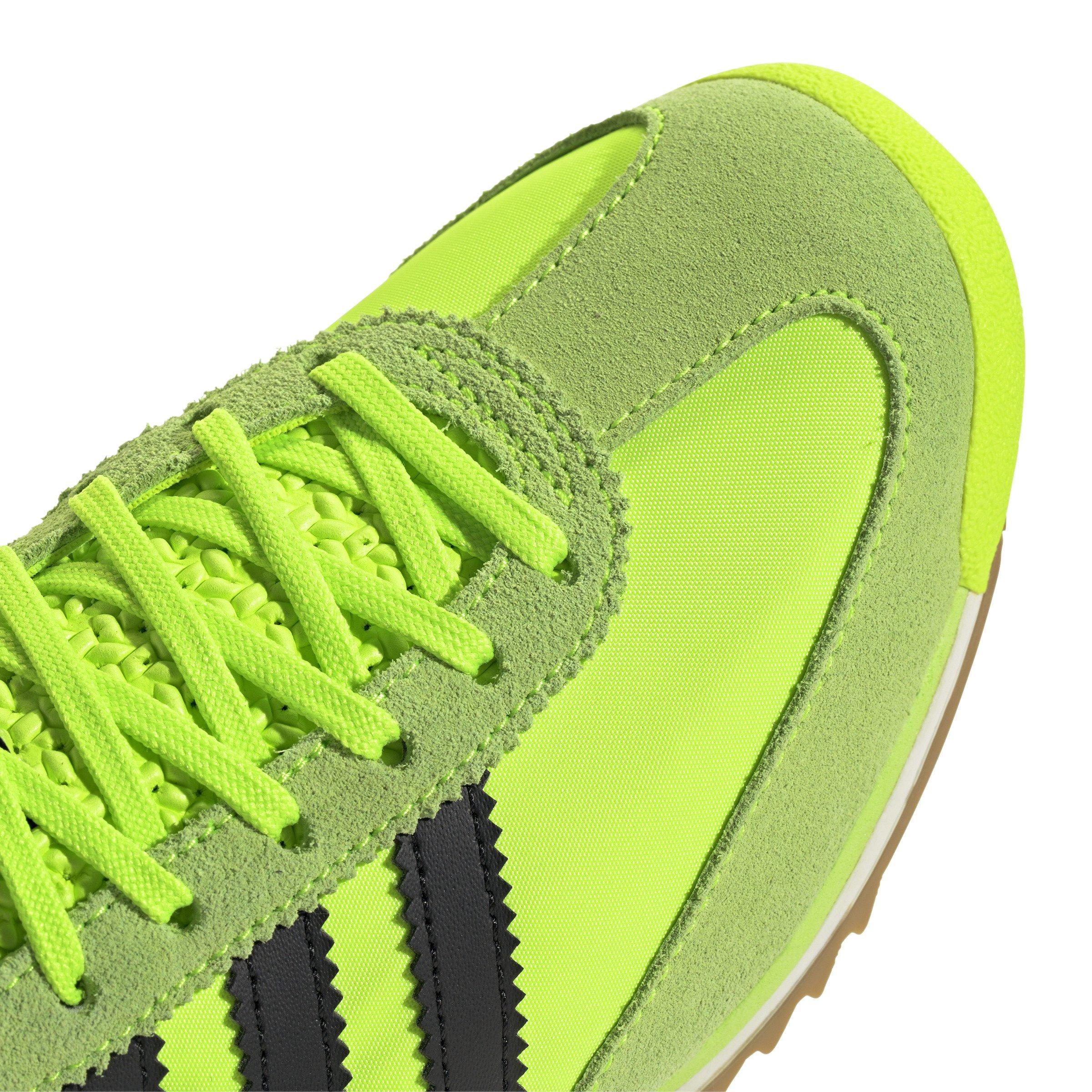 adidas Originals SL 72 OG "Signal Green/Core Black/Gum" Women's Shoe - GREEN/BLACK Thumbnail View 4