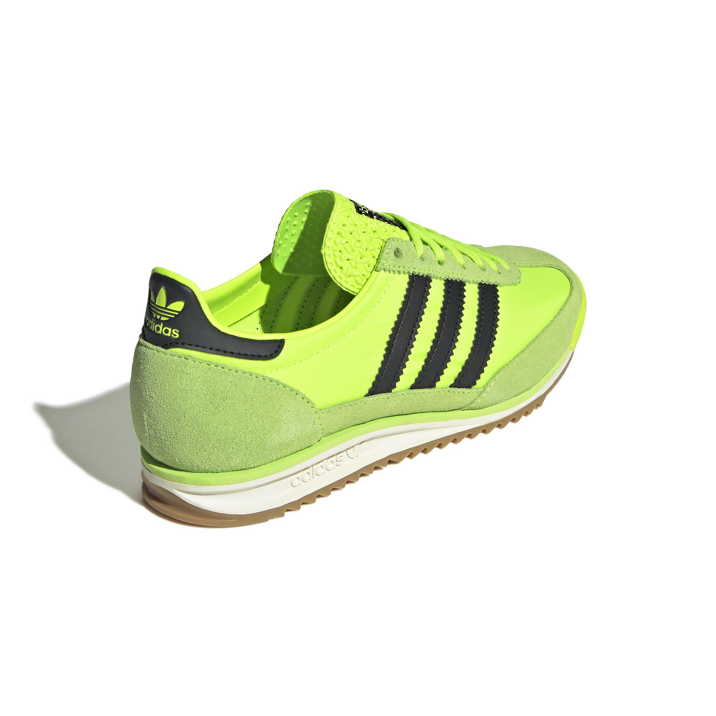 adidas Originals SL 72 OG "Signal Green/Core Black/Gum" Women's Shoe - GREEN/BLACK Thumbnail View 5