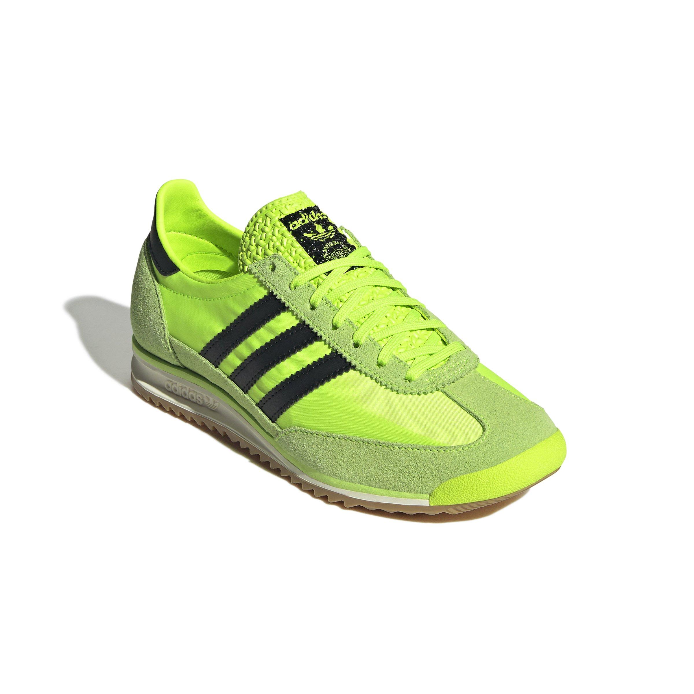 adidas Originals SL 72 OG "Signal Green/Core Black/Gum" Women's Shoe - GREEN/BLACK Thumbnail View 6
