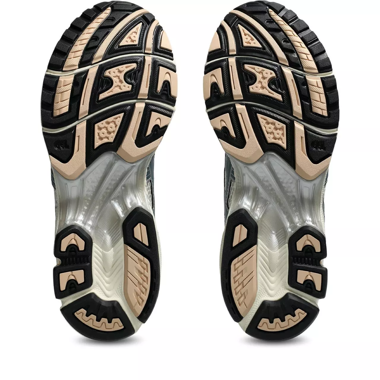 ASICS GEL-KAYANO 14 "Cream/Ironclad" Unisex Shoe - SILVER/BLUE