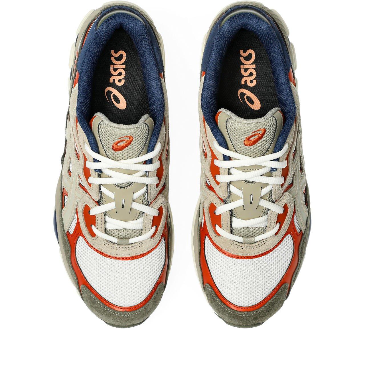 ASICS GEL-NYC "Cream/Orange" Unisex Shoe - TAN/ORANGE Thumbnail View 3