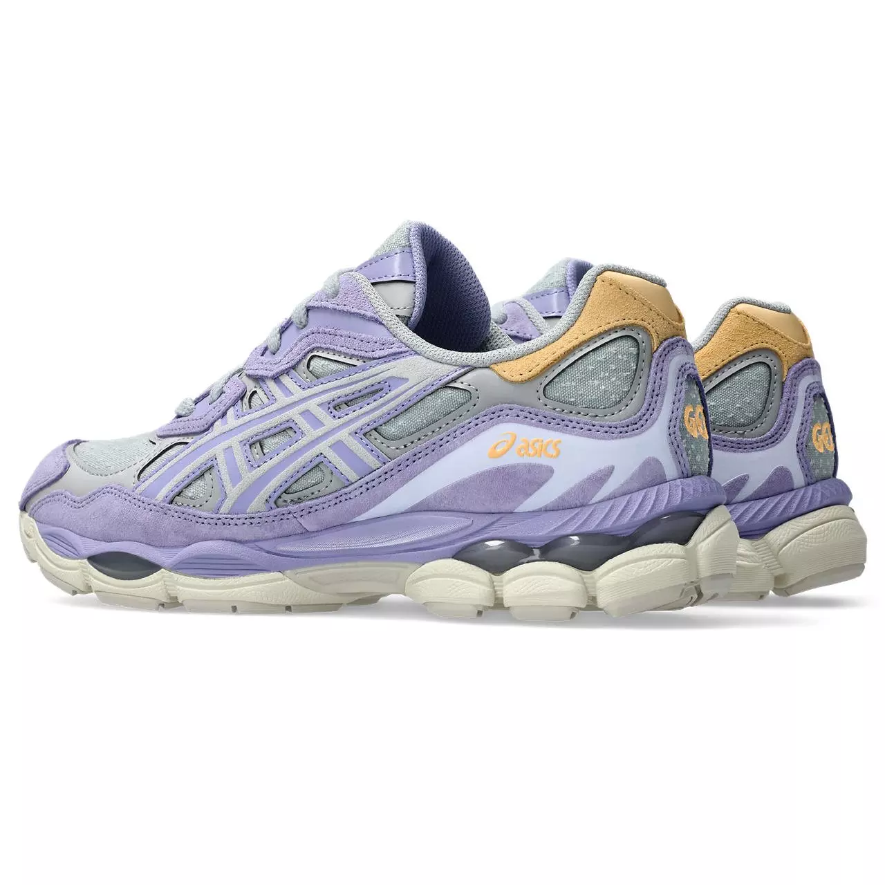 ASICS GEL-NYC "Grey/Purple" Unisex Shoe - GREY/PURPLE
