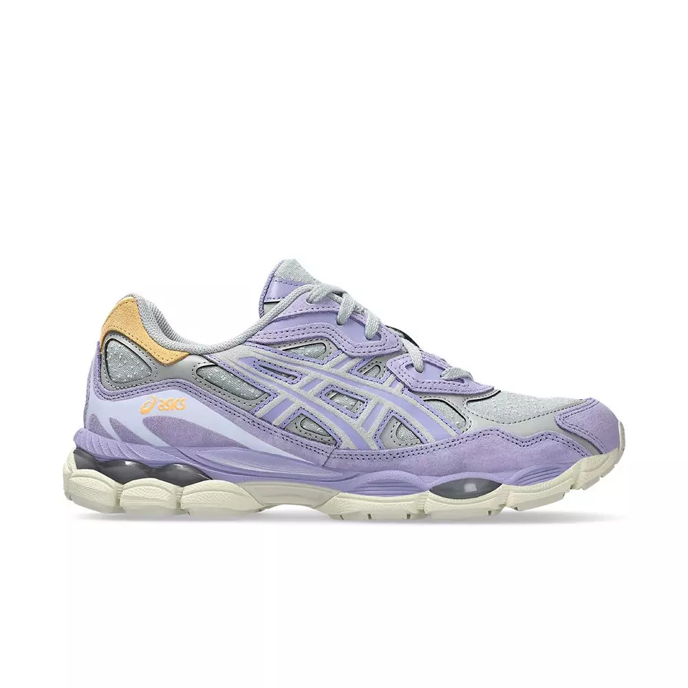 ASICS GEL-NYC "Grey/Purple" Unisex Shoe - GREY/PURPLE