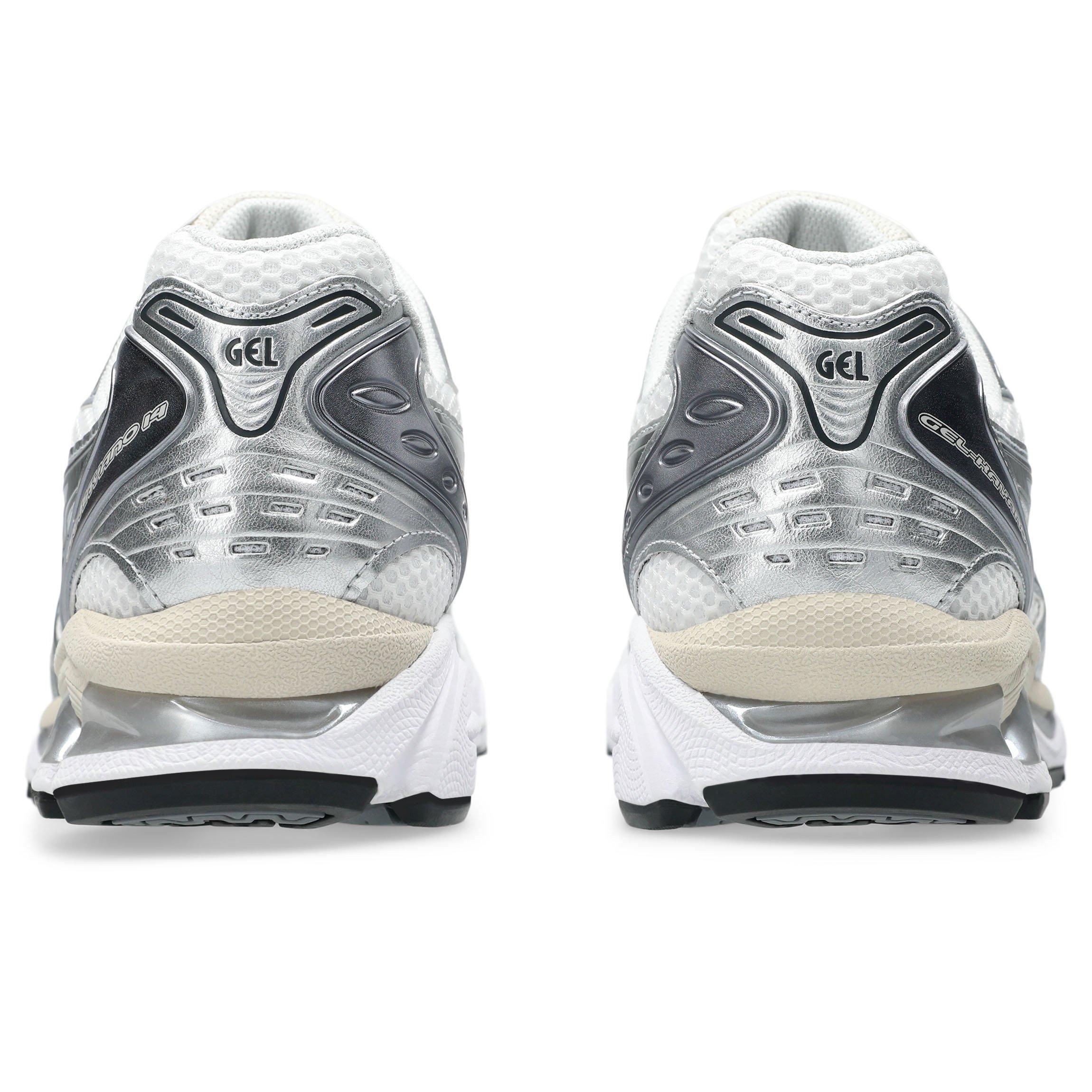 ASICS GEL-KAYANO 14 "White/Black" Unisex Shoe - WHITE/BLACK/SILVER Thumbnail View 6