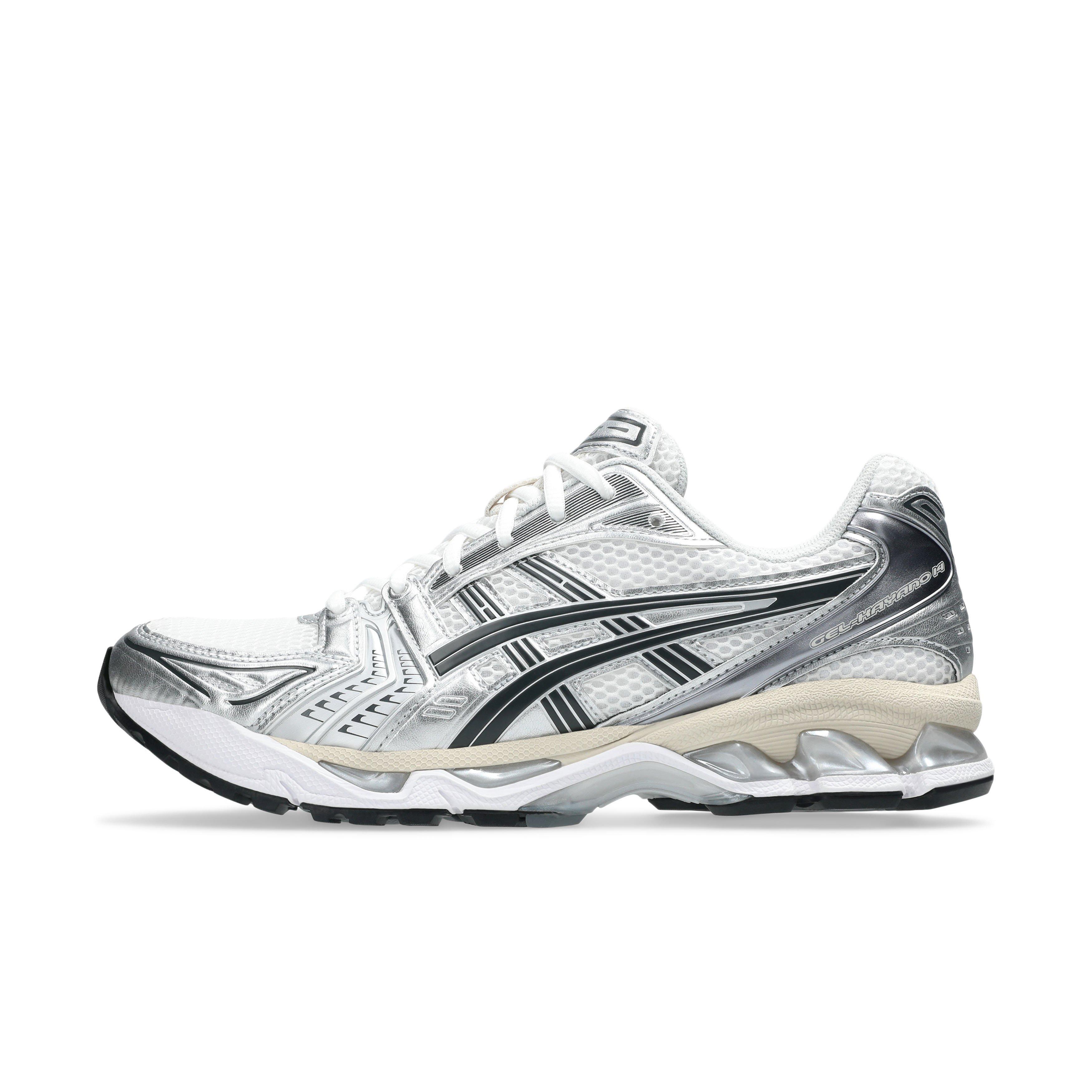 ASICS GEL-KAYANO 14 "White/Black" Unisex Shoe - WHITE/BLACK/SILVER Thumbnail View 4