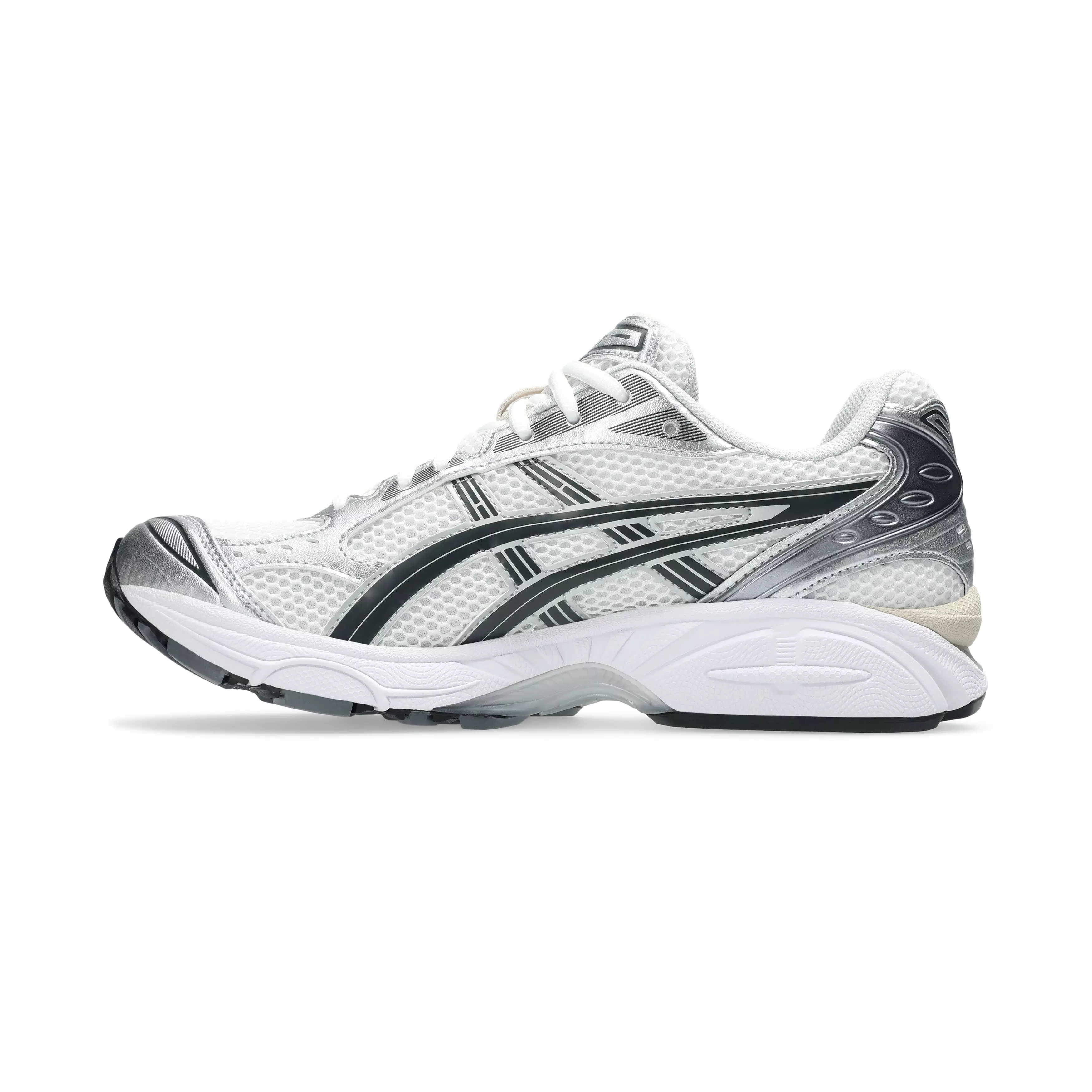 ASICS GEL-KAYANO 14 "White/Black" Unisex Shoe - WHITE/BLACK/SILVER