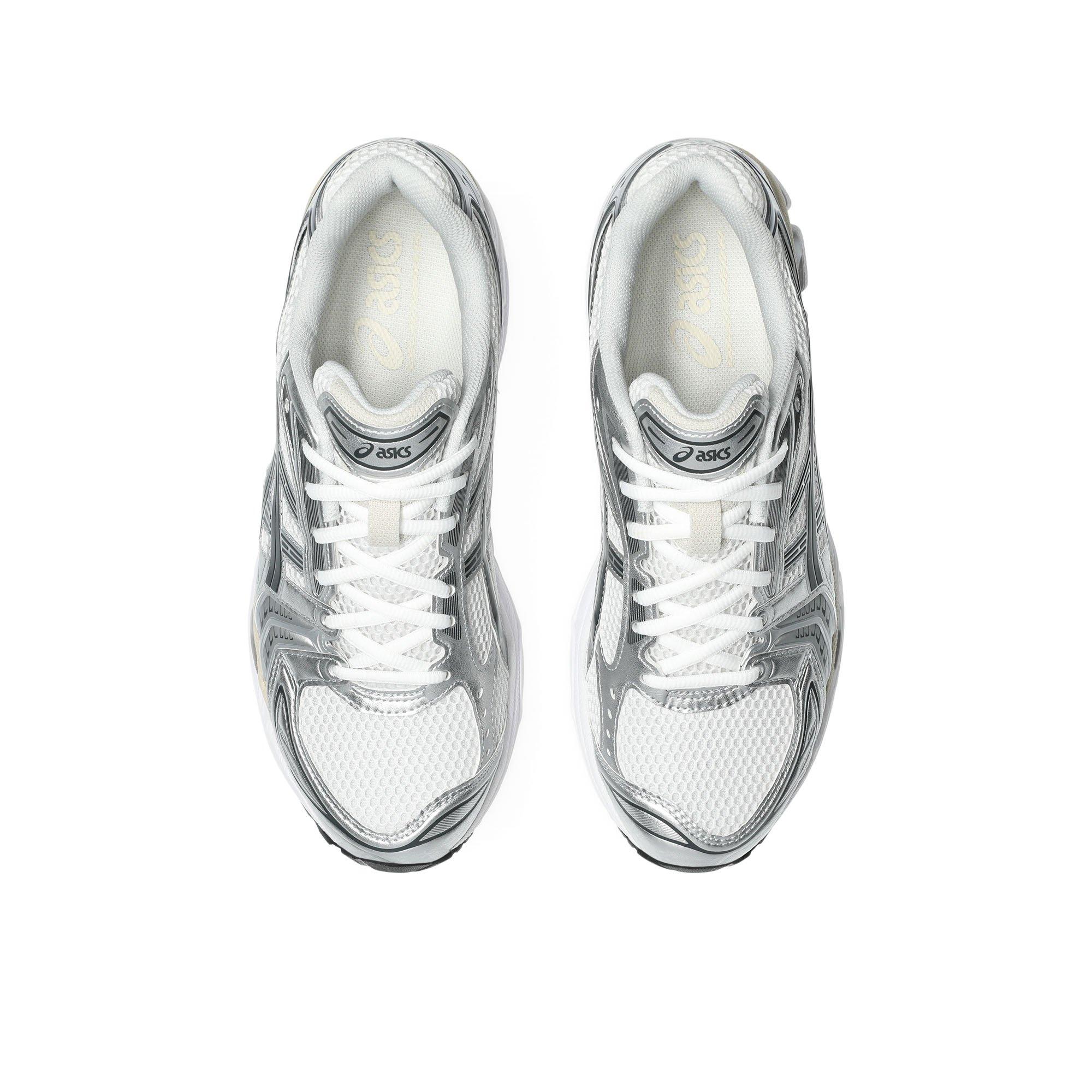 ASICS GEL-KAYANO 14 "White/Black" Unisex Shoe - WHITE/BLACK/SILVER Thumbnail View 7