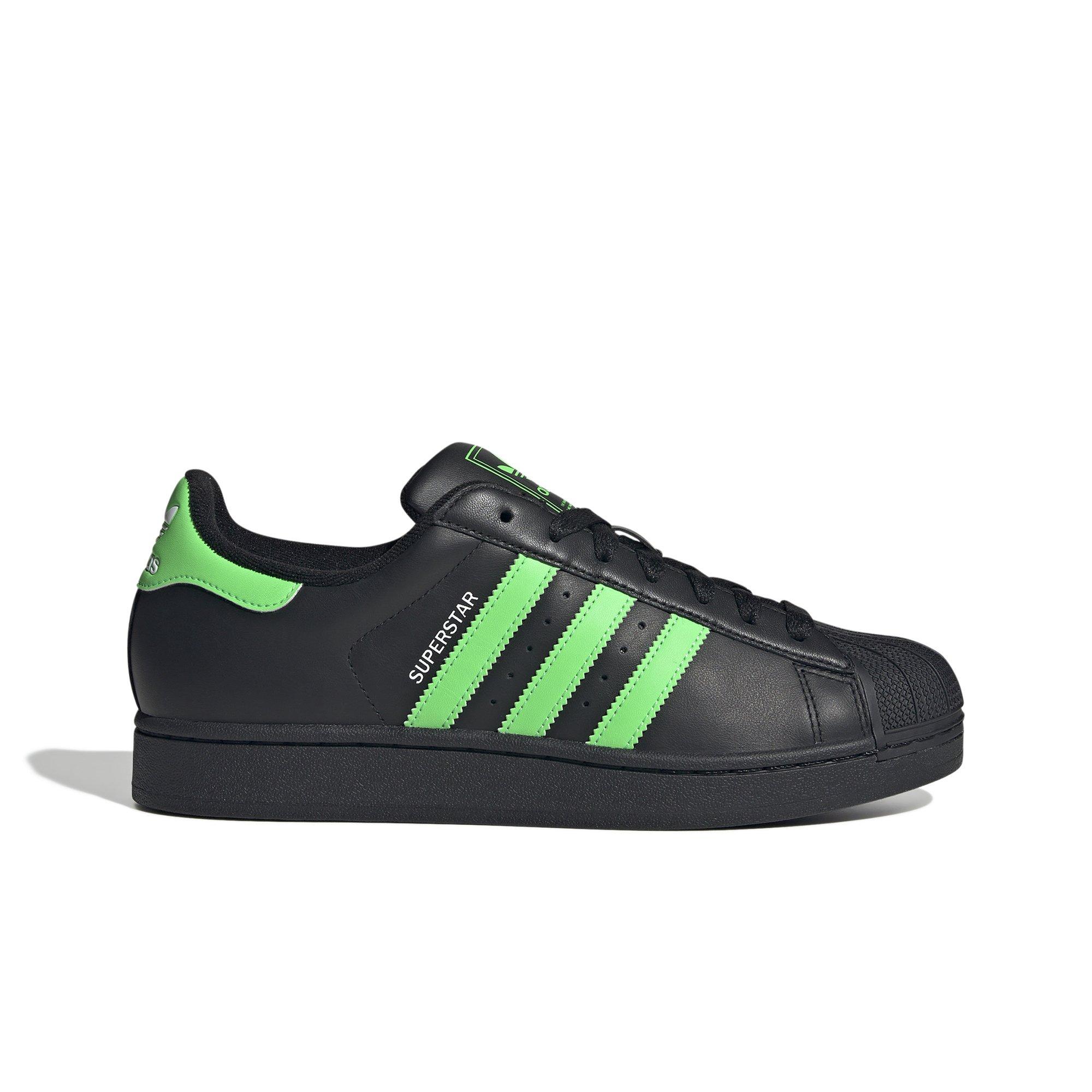 adidas Originals Superstar II "Core Black/Signal Green/White" Men's Shoe - BLACK/GREEN Thumbnail View 1
