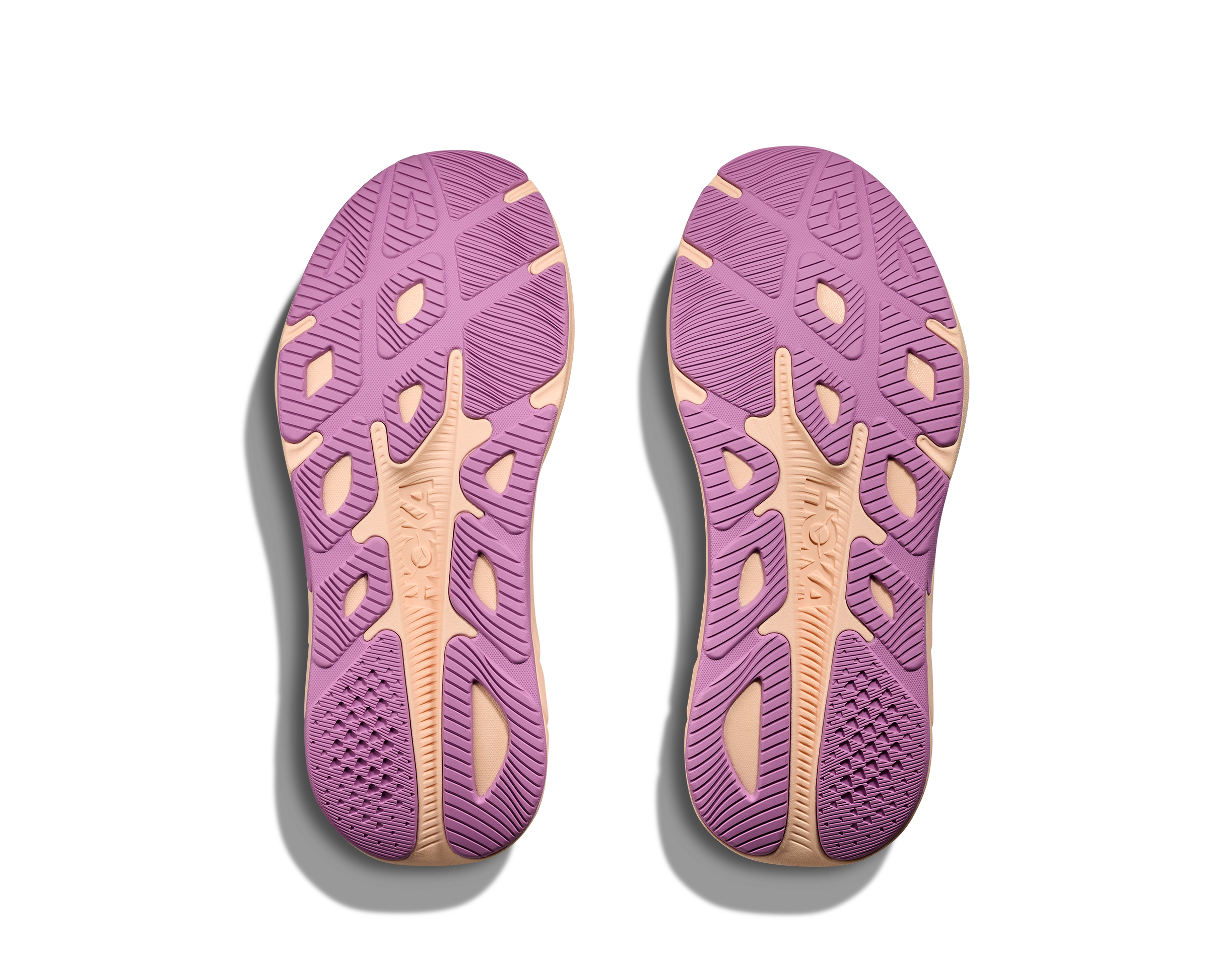 Hoka Rincon 4 Grade School Girls' "Black Cherry/Classic Mauve" Running Shoe