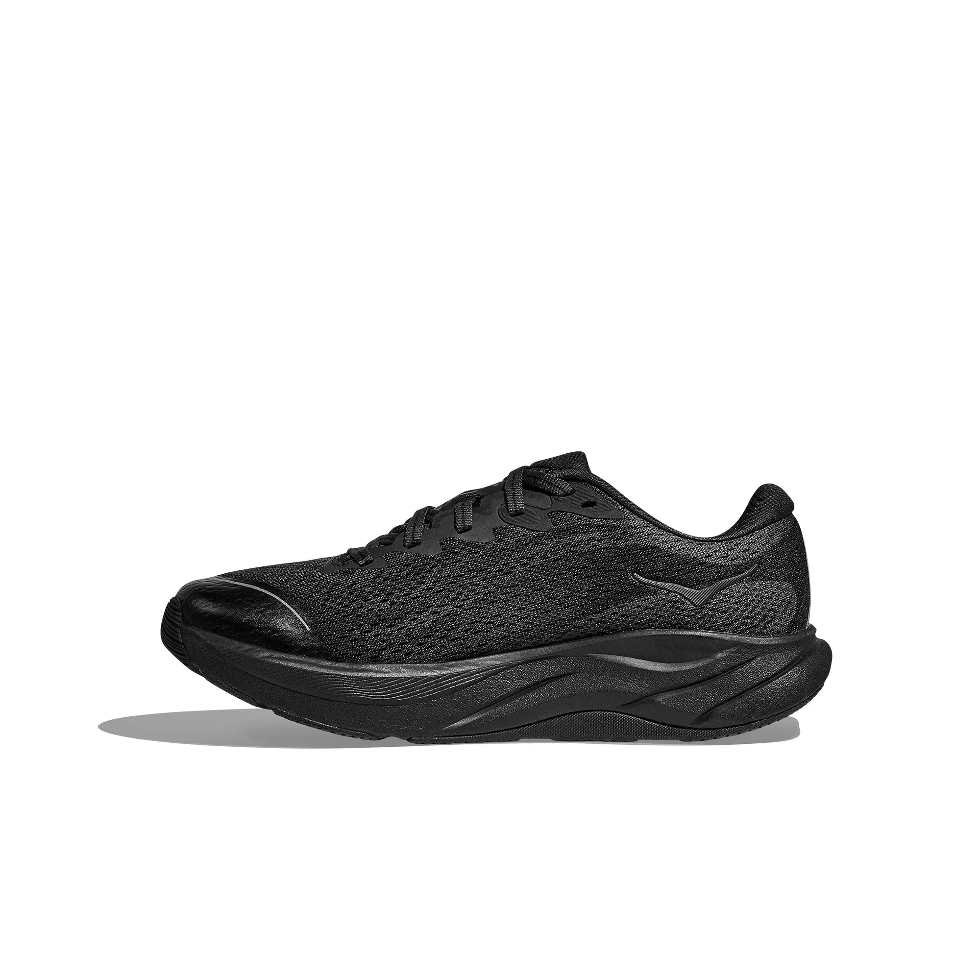 Hoka Rincon 4 "Black/Black" Grade School Boys' Running Shoe - BLACK