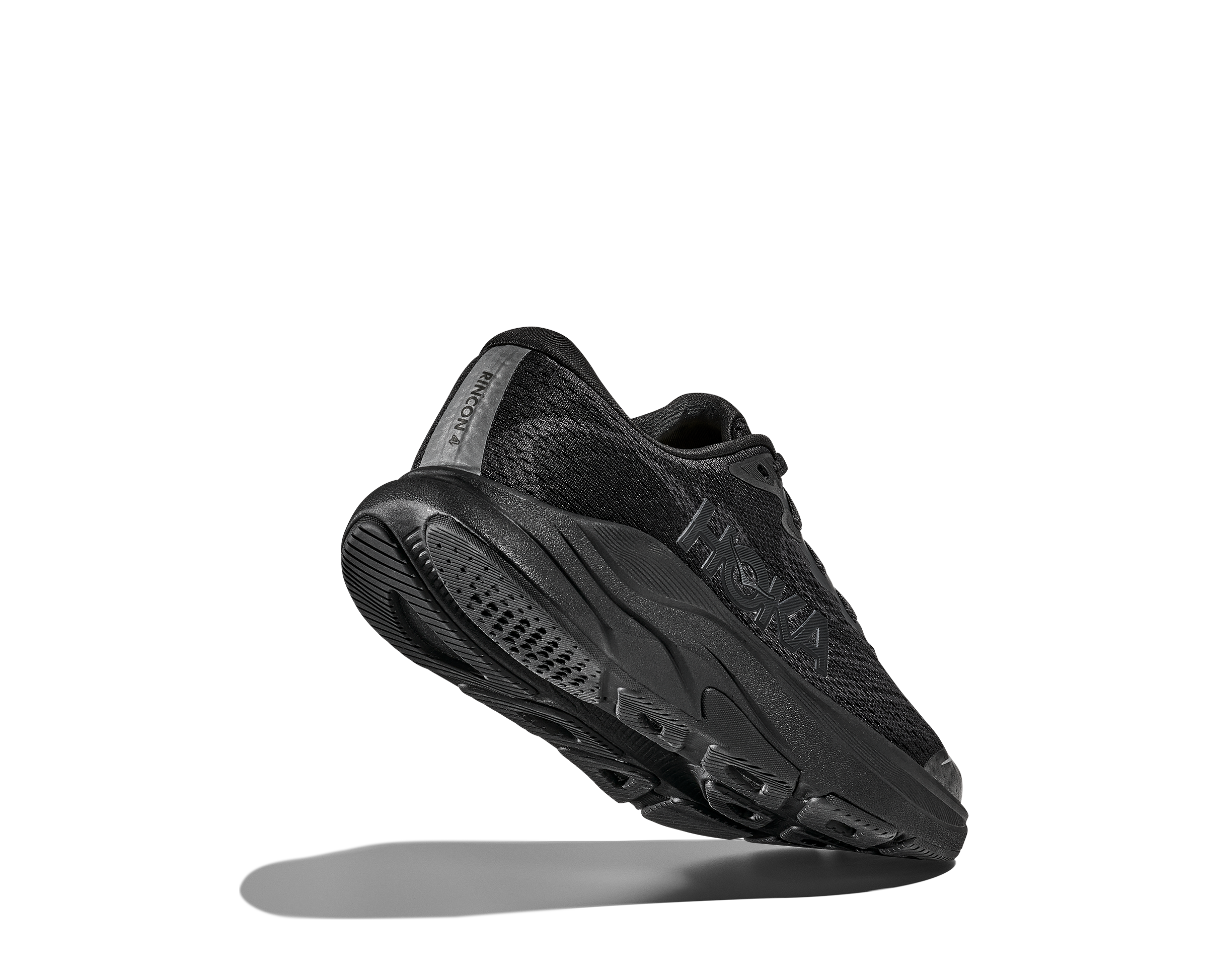 Hoka Rincon 4 Grade School Boys' "Black/Black" Running Shoe