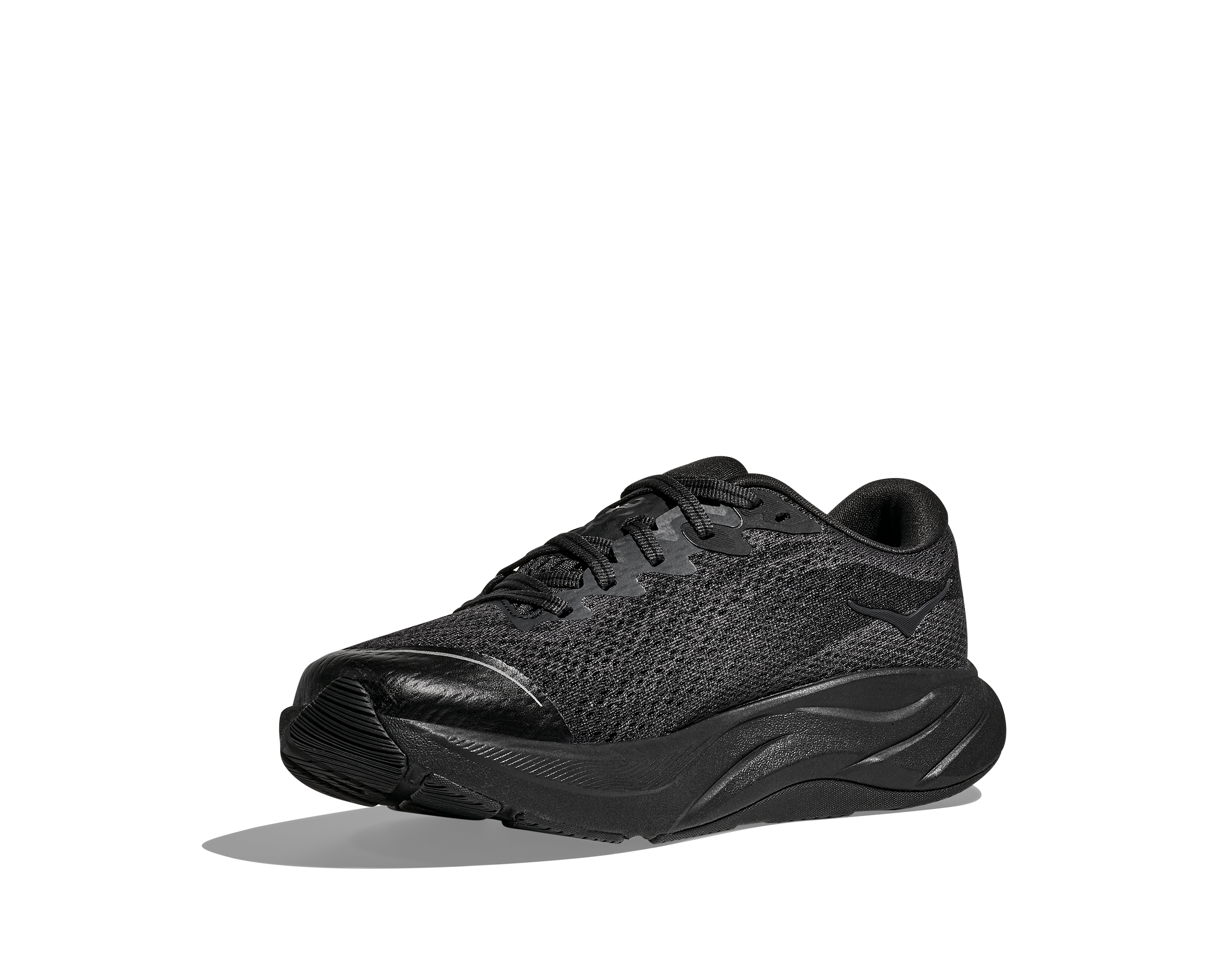 Hoka Rincon 4 Grade School Boys' "Black/Black" Running Shoe