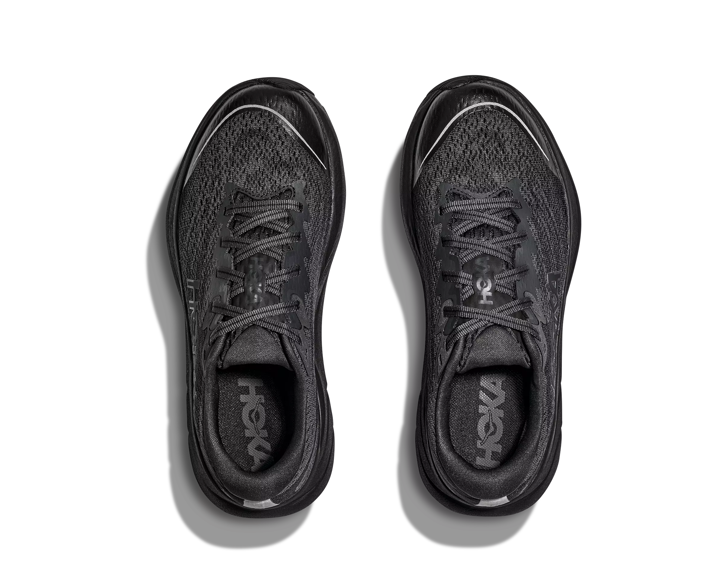 Hoka Rincon 4 "Black/Black" Grade School Boys' Running Shoe - BLACK