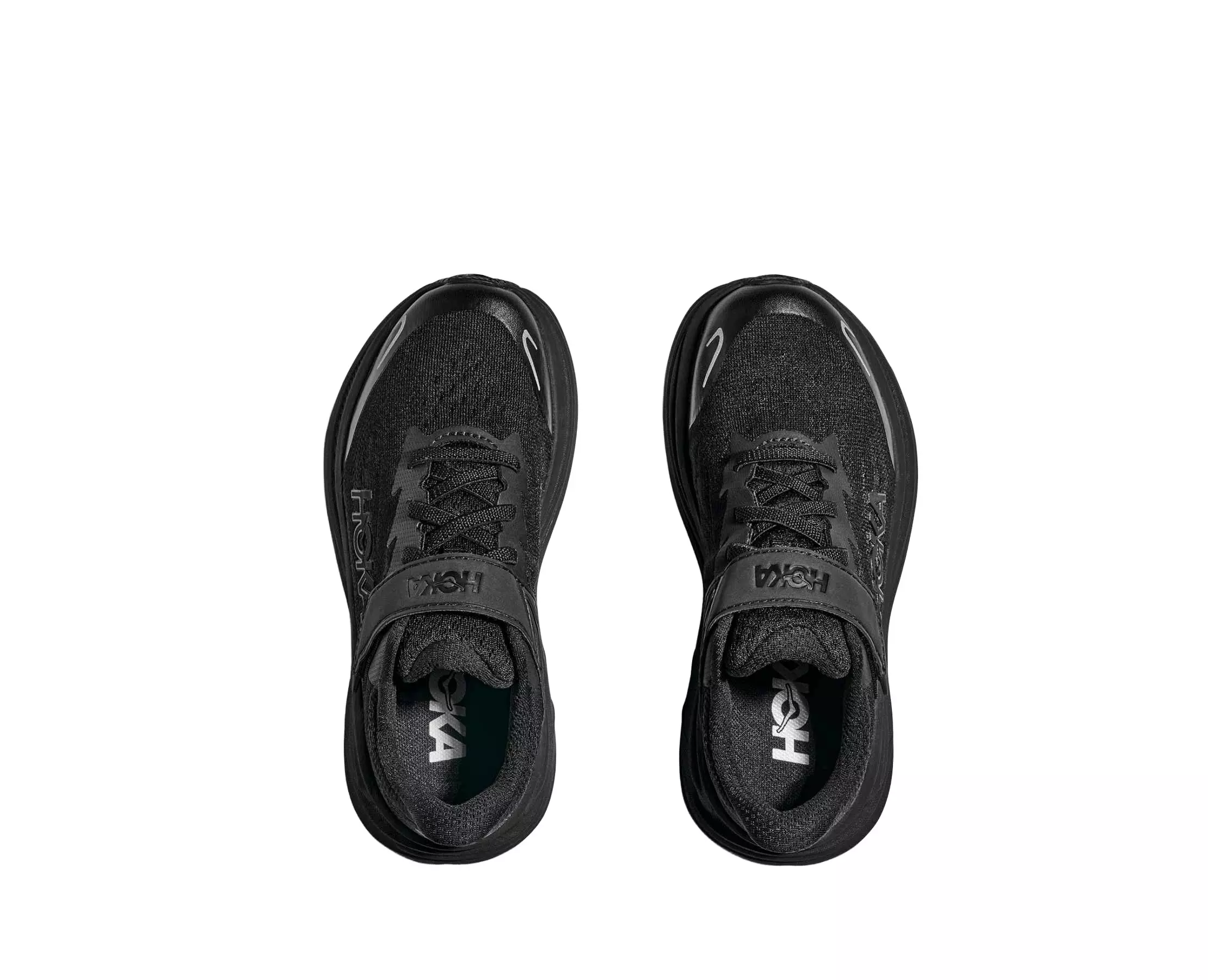 Hoka Rincon 4 "Black/Black" Preschool Boys' Running Shoe - BLACK