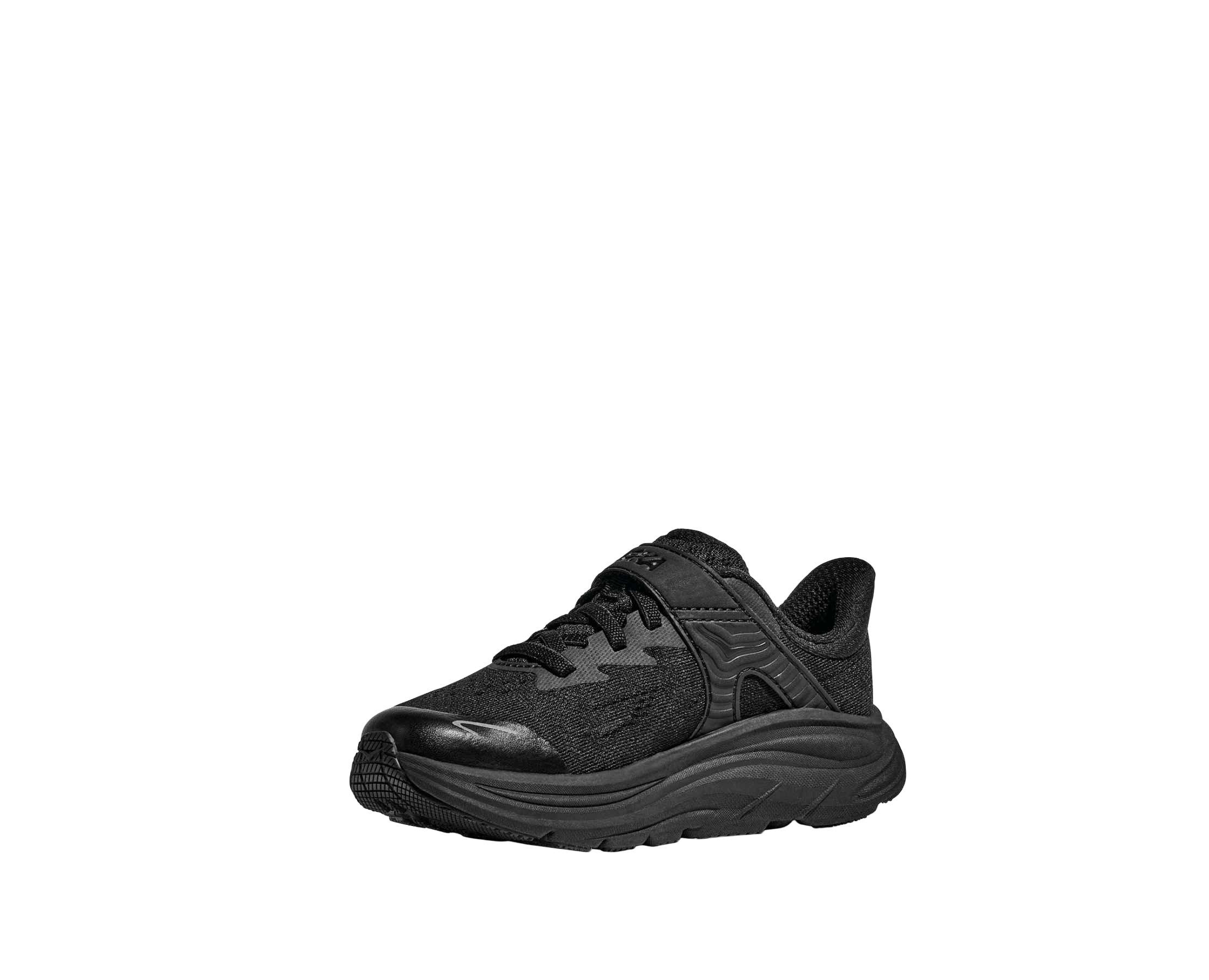 Hoka Rincon 4 Preschool Boys' "Black/Black" Running Shoe