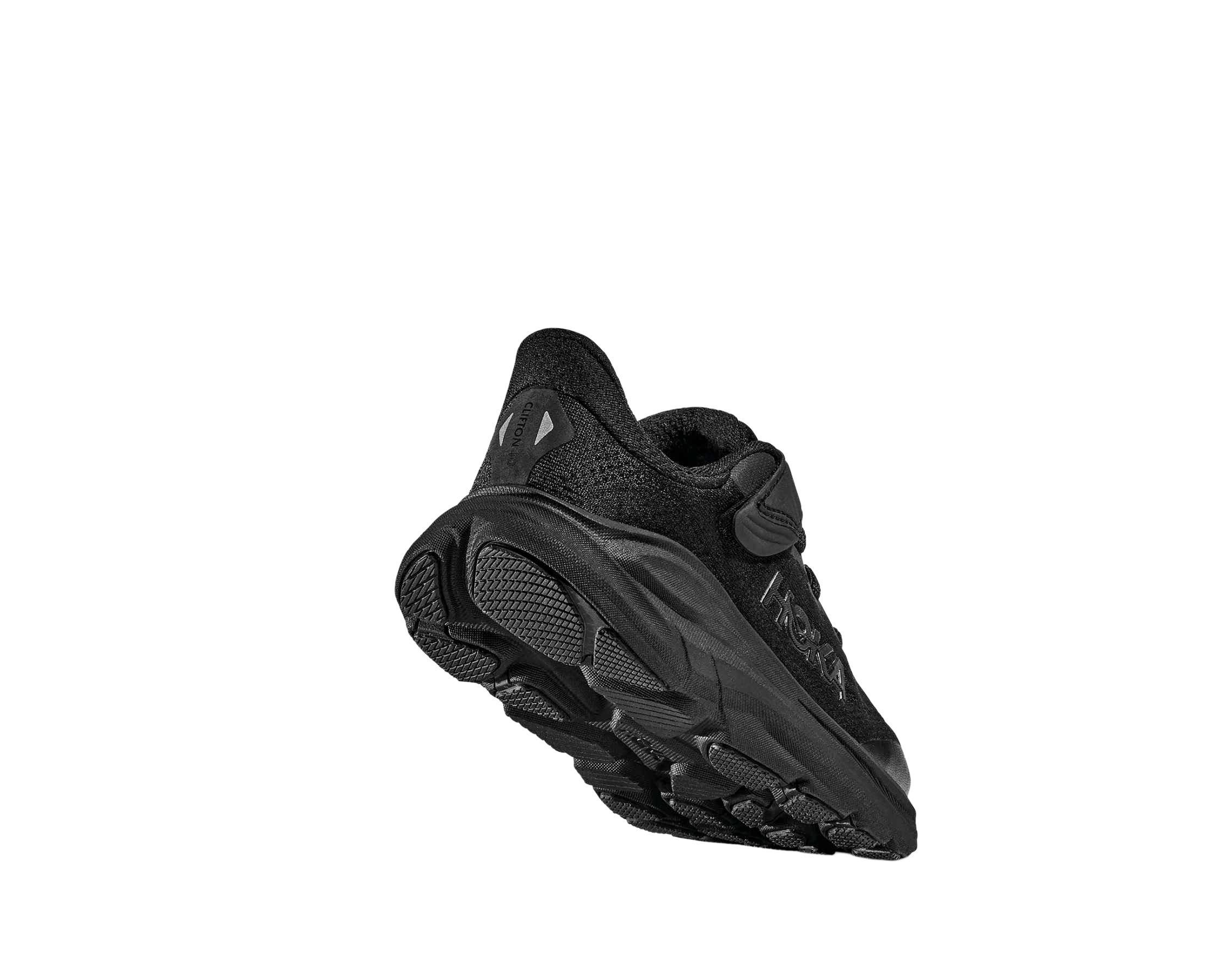 Hoka Rincon 4 Preschool Boys' "Black/Black" Running Shoe