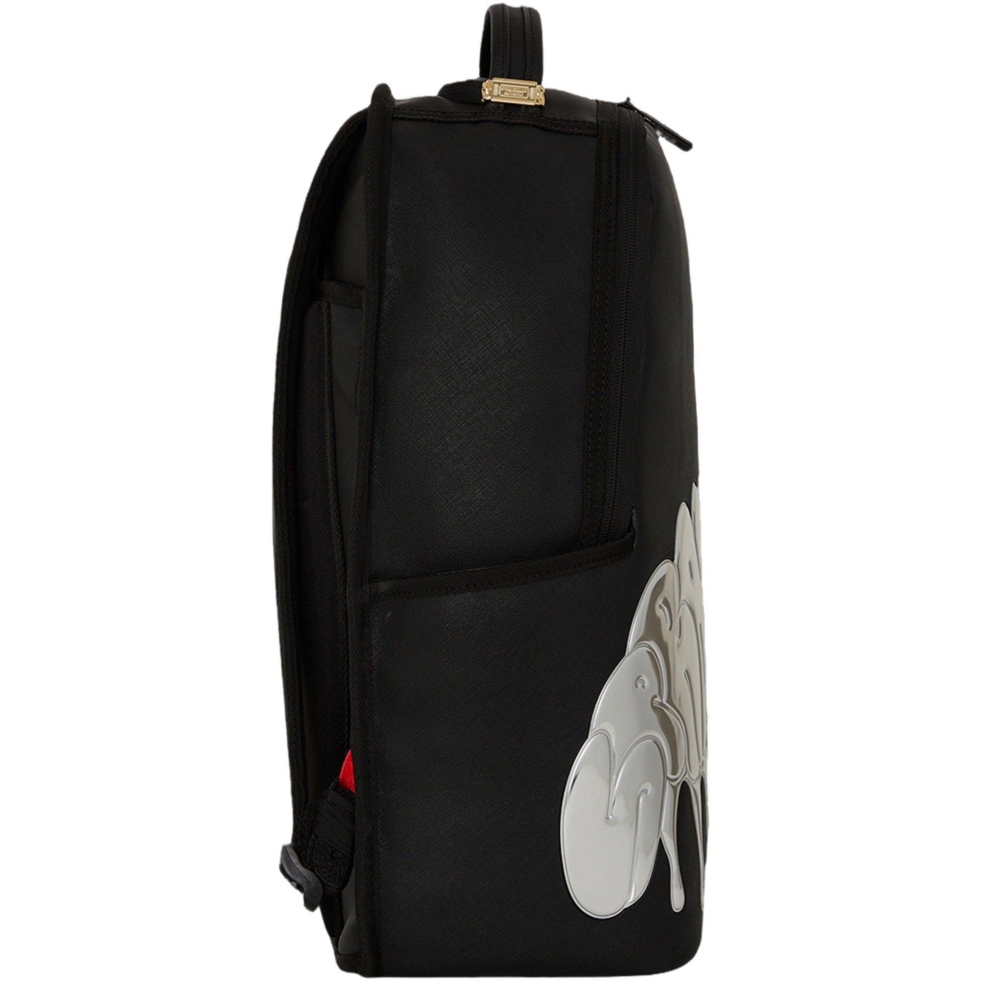 Sprayground Shark Metallic Drip Backpack