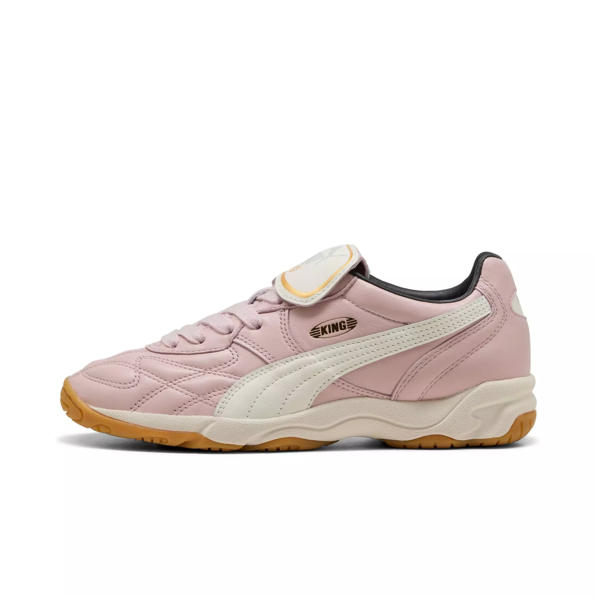 PUMA King Indoor "Pink/White/Gum" Women's Shoe - PINK