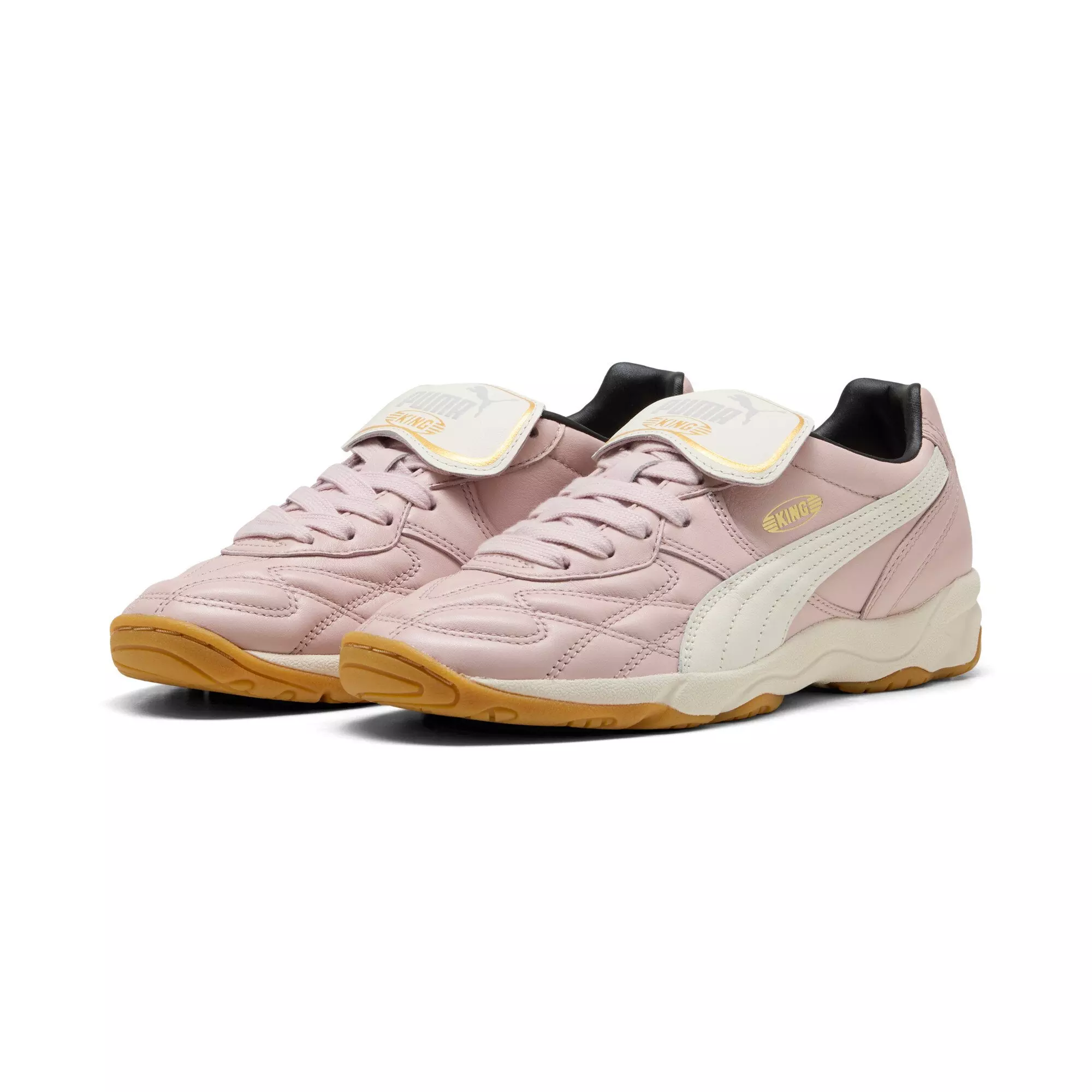 PUMA King Indoor "Pink/White/Gum" Women's Shoe - PINK