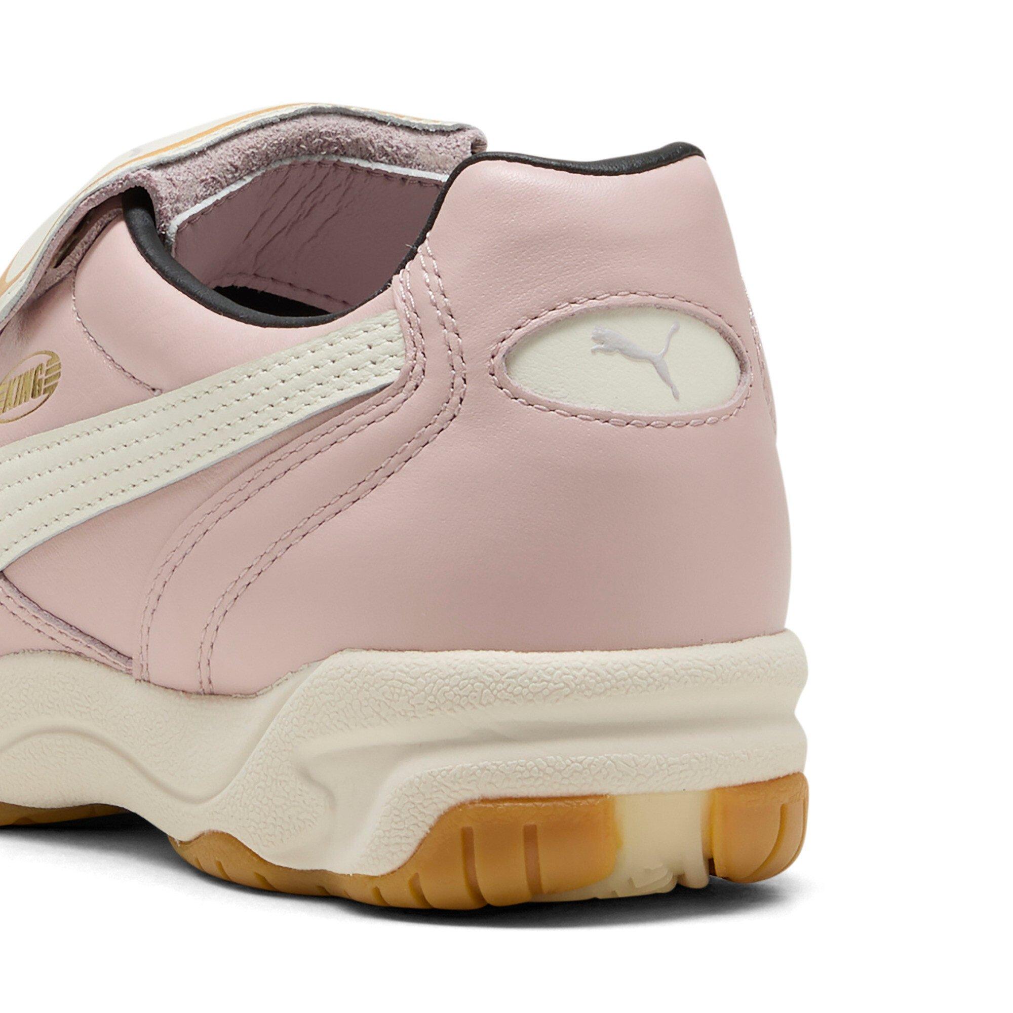 PUMA King Indoor "Pink/White/Gum" Women's Shoe - PINK Thumbnail View 4