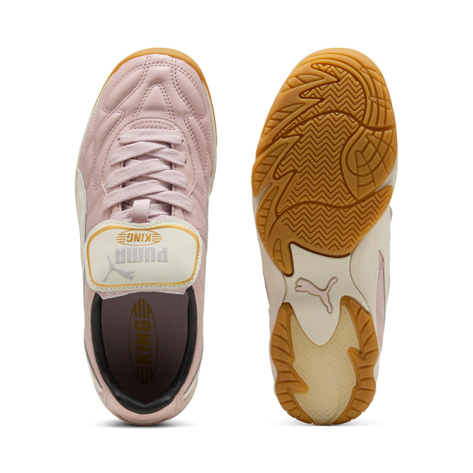 PUMA King Indoor "Pink/White/Gum" Women's Shoe - PINK Thumbnail View 5
