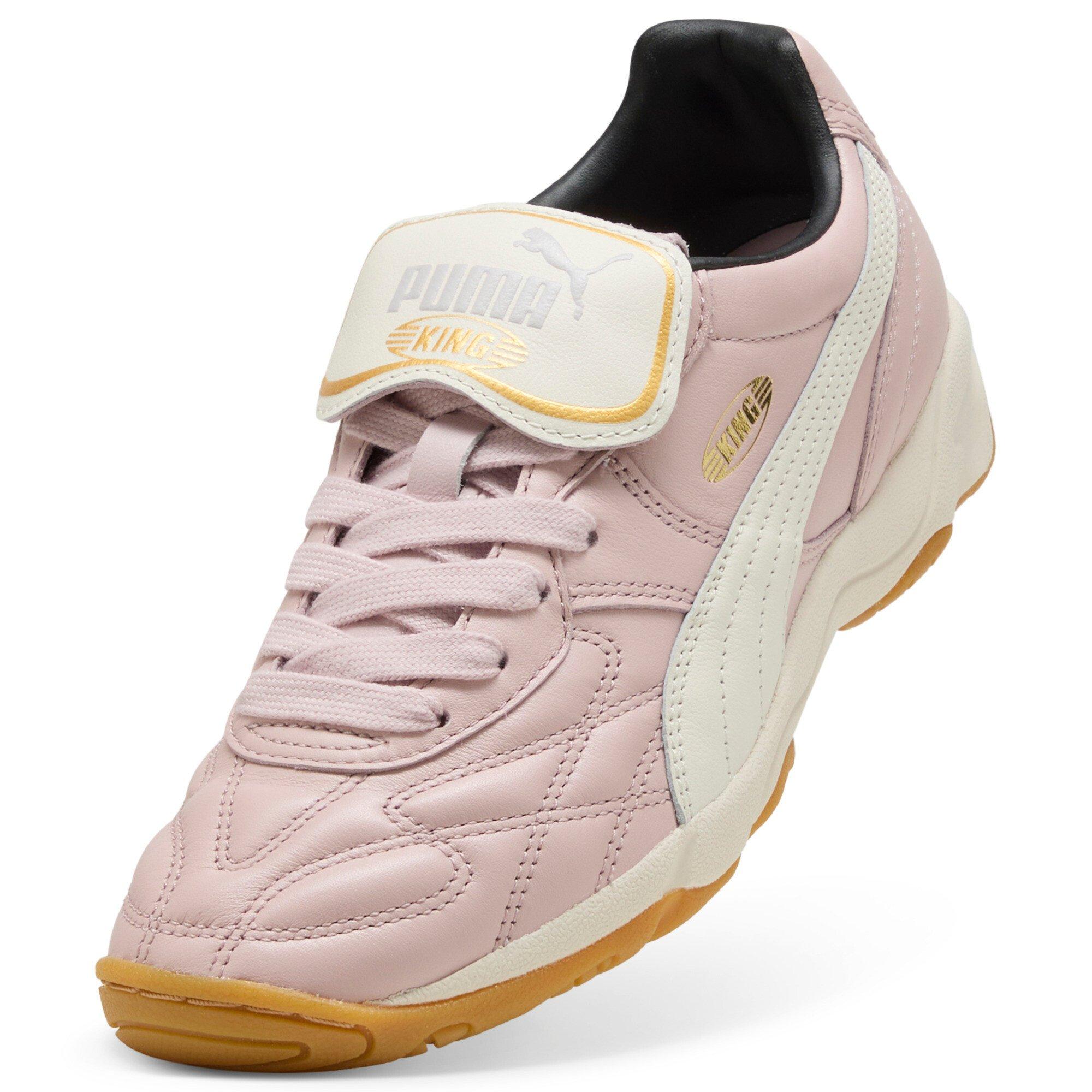 PUMA King Indoor "Pink/White/Gum" Women's Shoe - PINK Thumbnail View 6