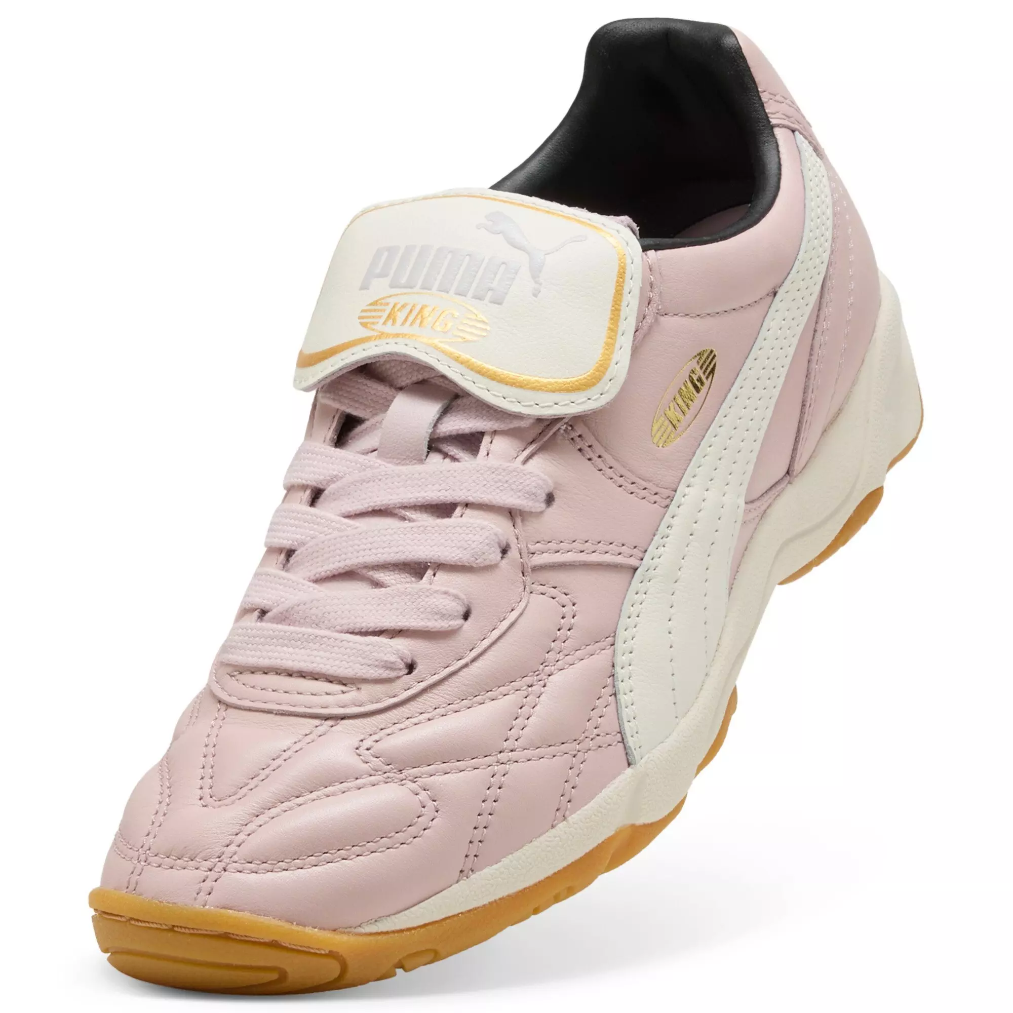 PUMA King Indoor "Pink/White/Gum" Women's Shoe - PINK