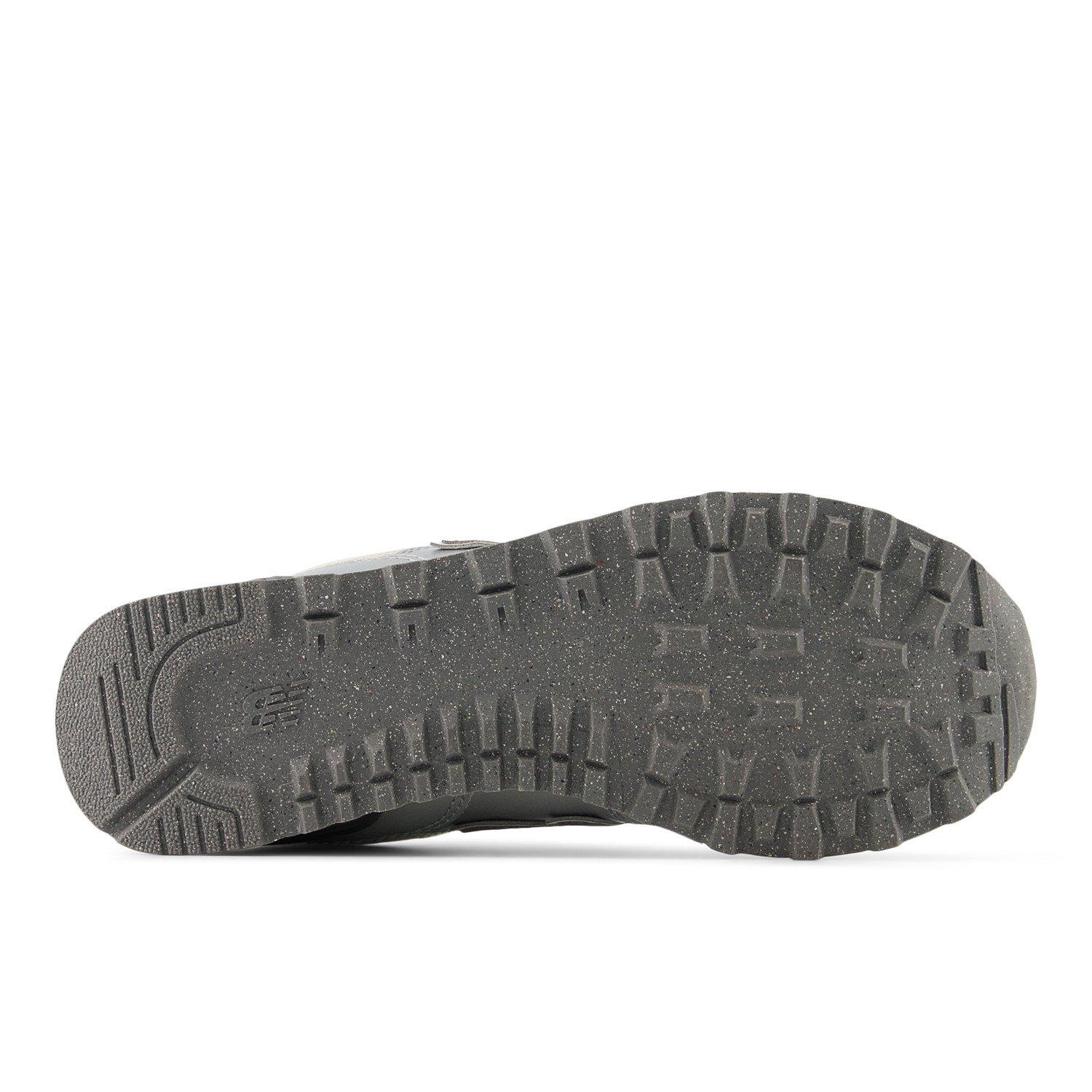 New Balance 574 "Metallic Silver/Arctic Grey" Women's Shoe - SILVER/BLACK Thumbnail View 8