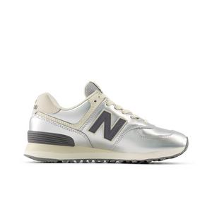 New Balance 574 "Metallic Silver/Arctic Grey" Women's Shoe