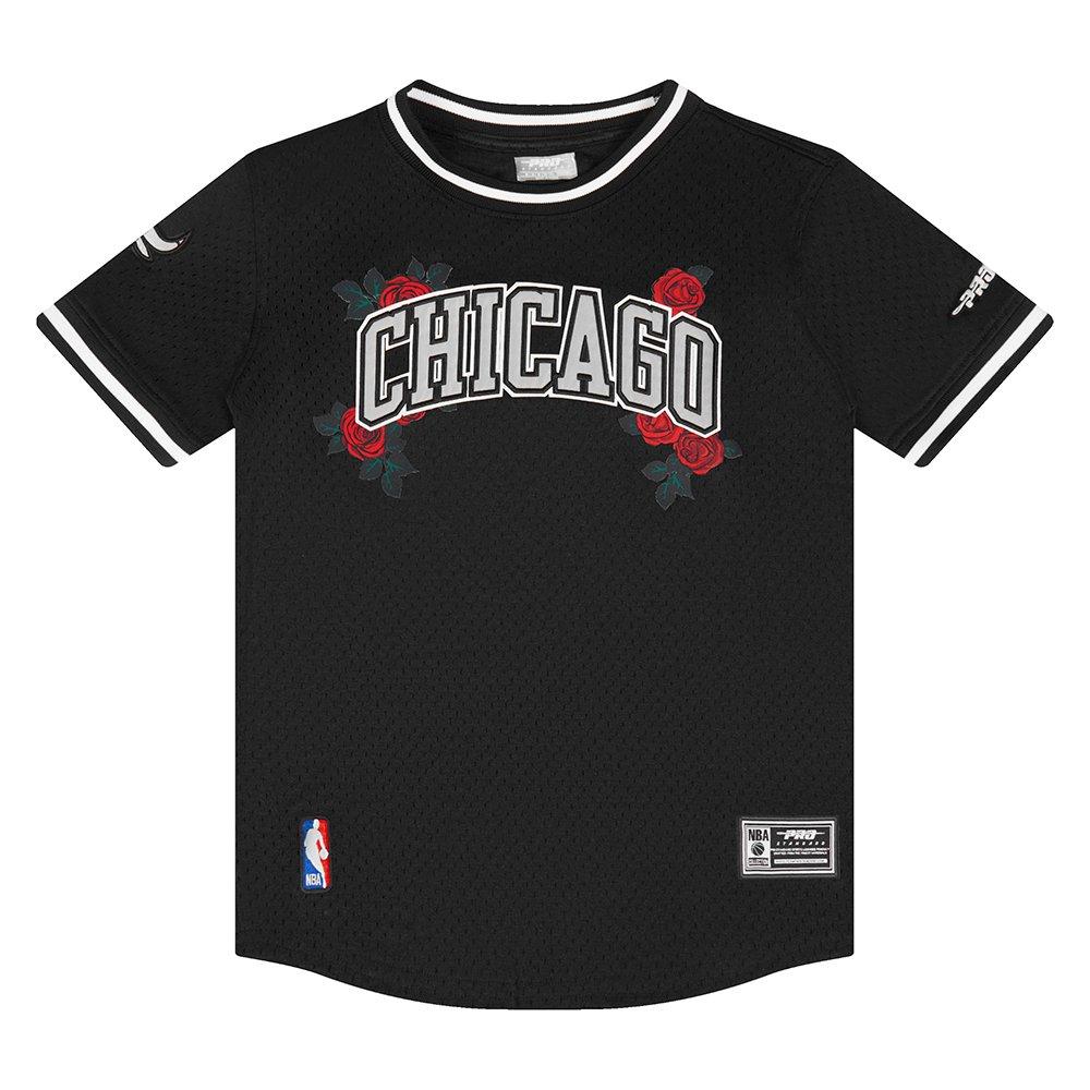 Pro Standard Chicago Bulls Roses Mesh Tee Black | Hibbett