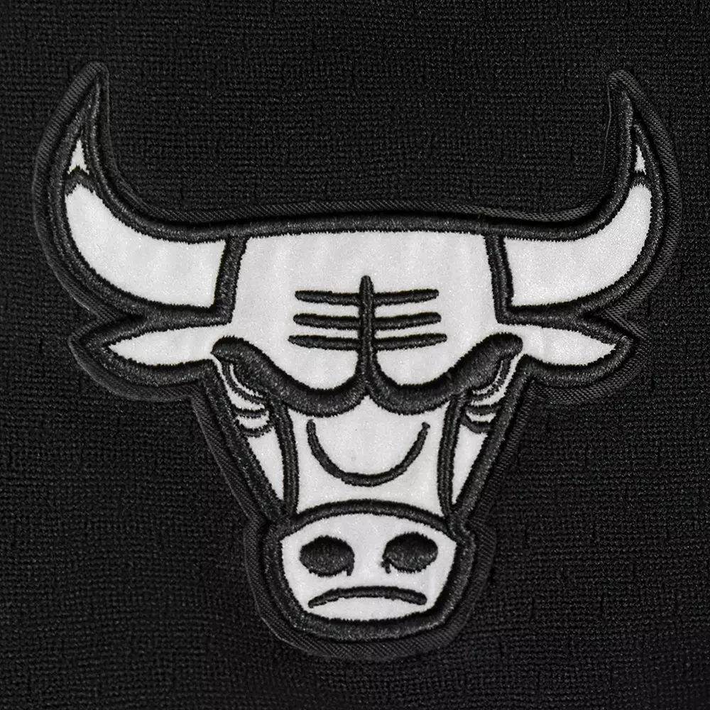 Pro Standard Big Boy's Chicago Bulls Roses Short Sleeve Mesh Tee-Black/Red - BLACK/RED