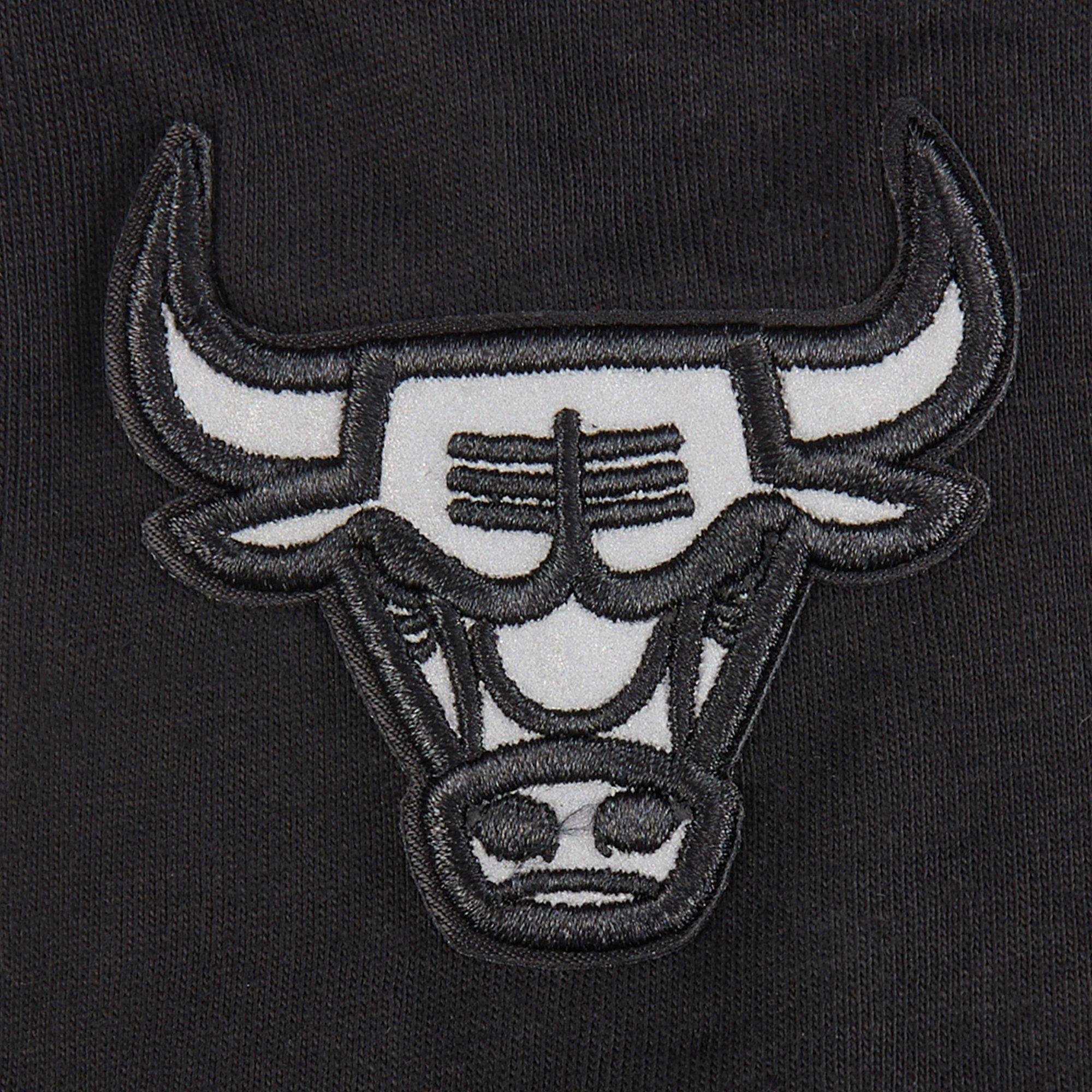 Pro Standard Chicago Bulls Roses Short Sleeve Little Boy's Black/Red Tee