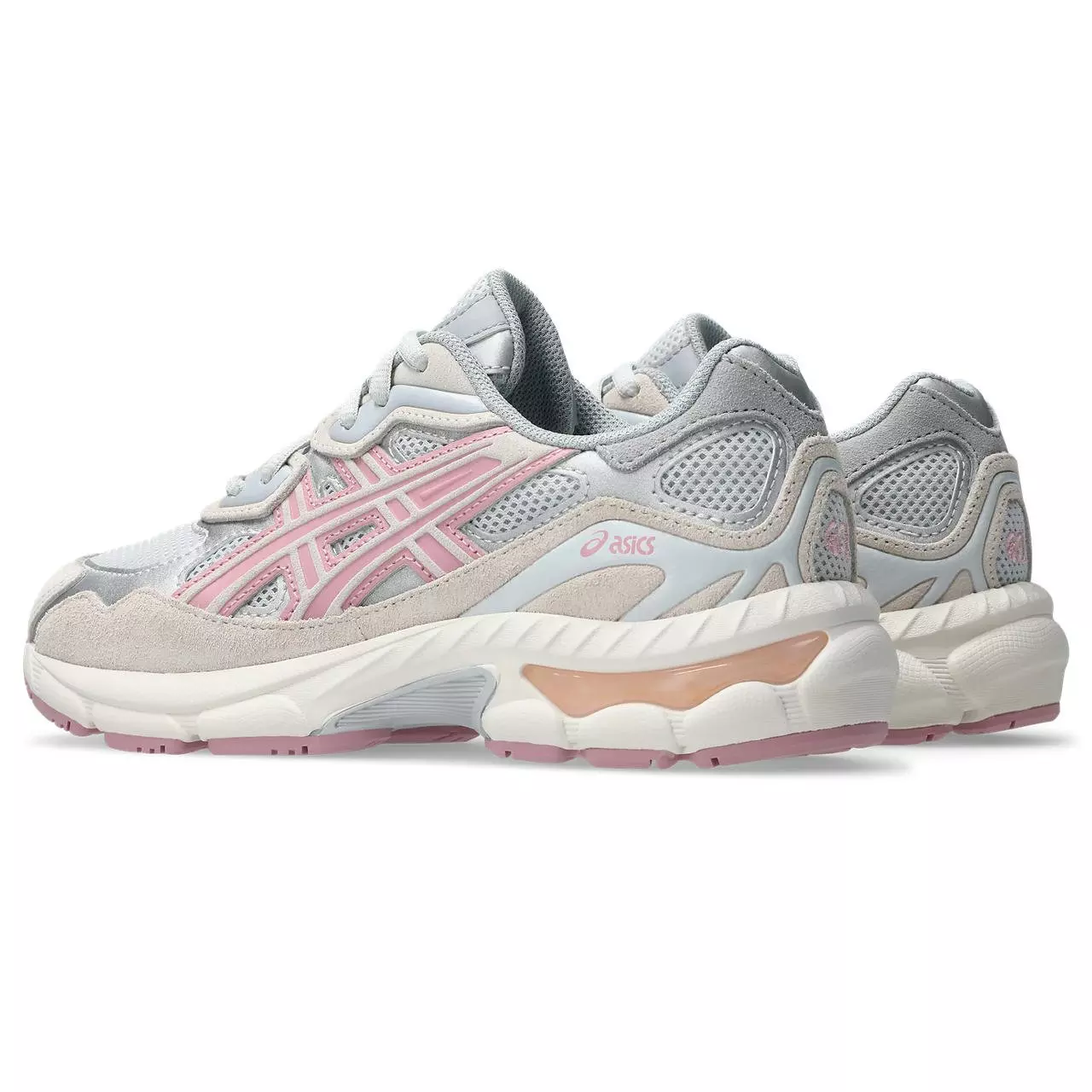 ASICS GEL-NYC "White/Pink" Grade School Girls' Shoe - WHITE/PINK