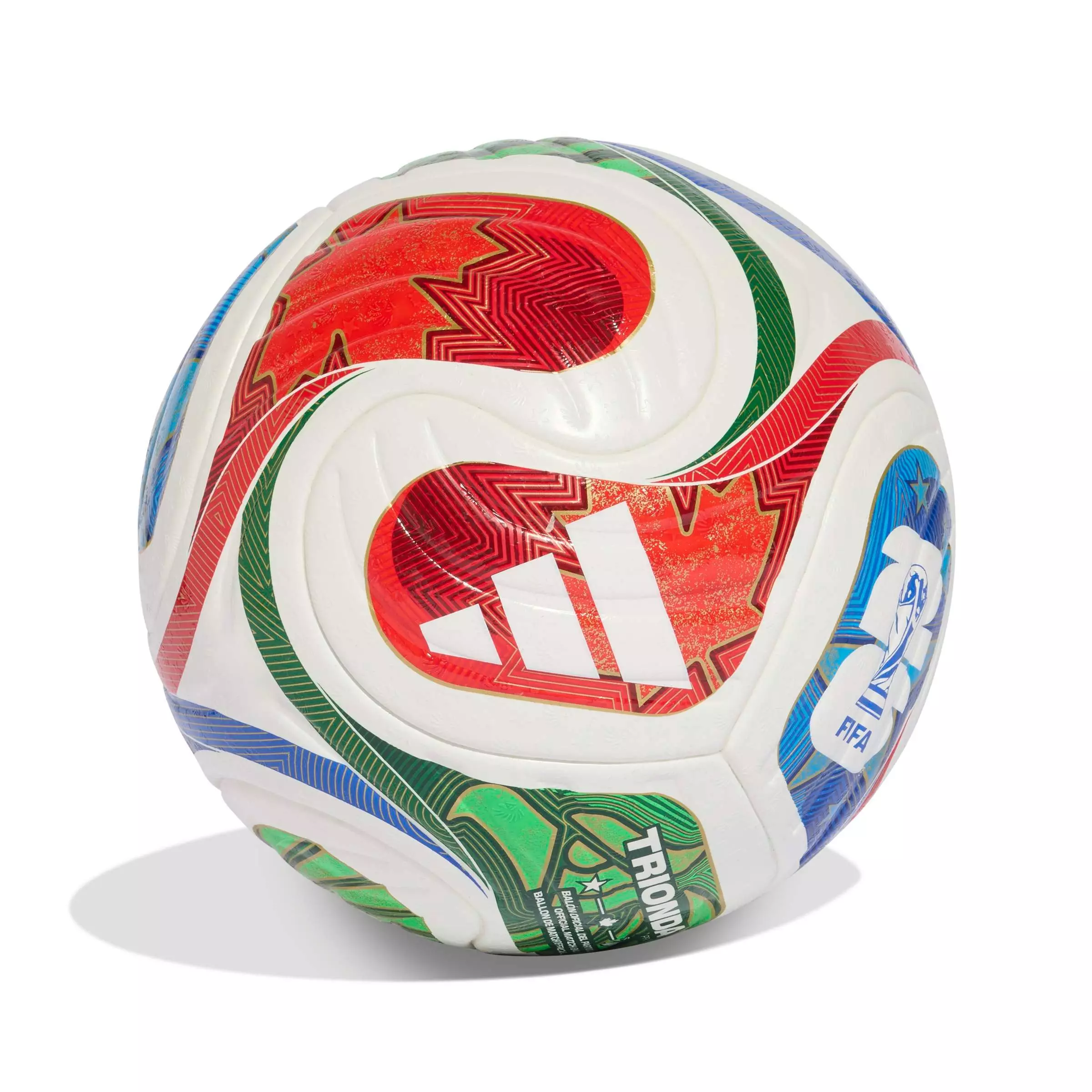 adidas FIFA World Cup 26™ TRIONDA Pro Ball - Size 5 - WHITE/ROYAL/RED