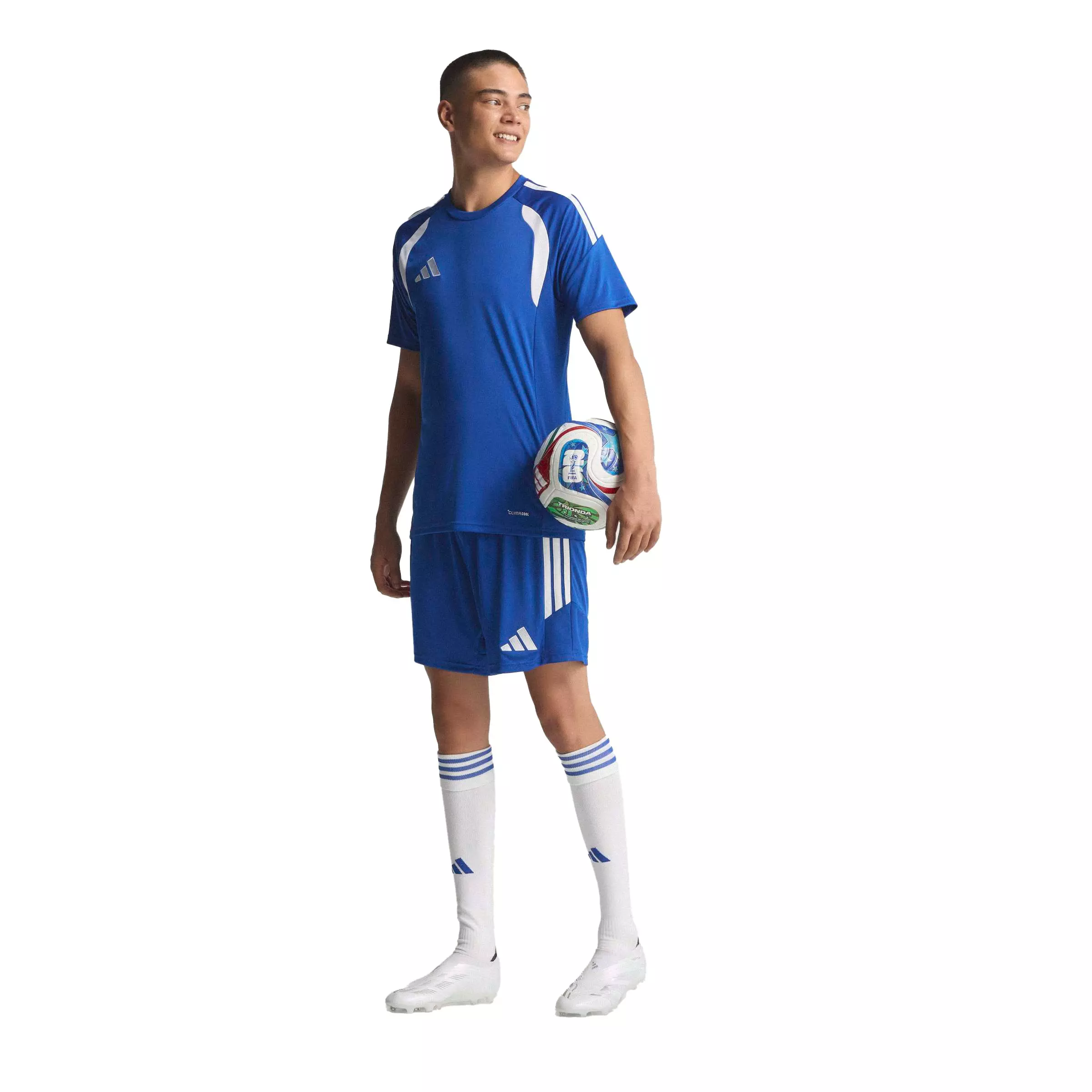 adidas FIFA World Cup 26™ TRIONDA Pro Ball - Size 5 - WHITE/ROYAL/RED