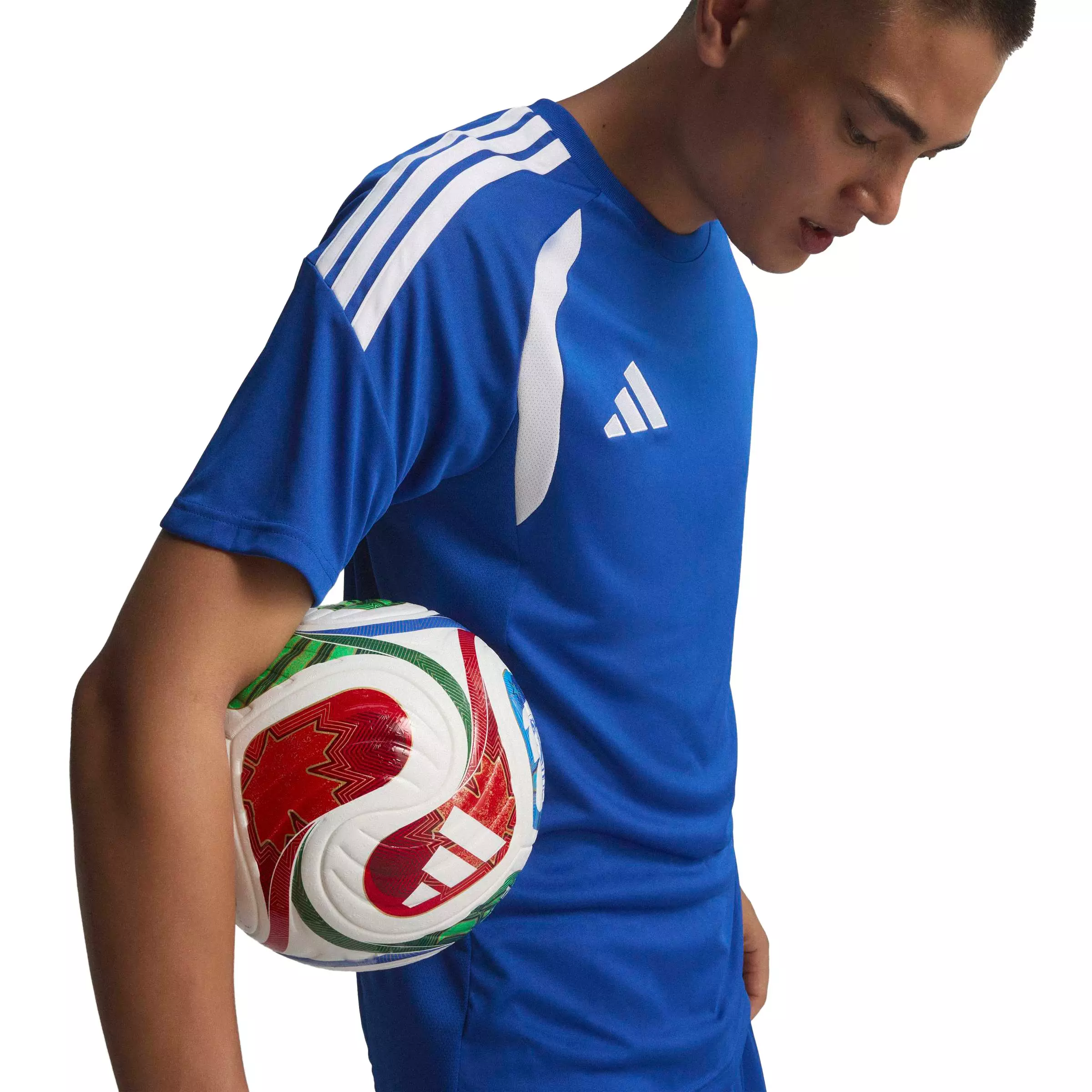 adidas FIFA World Cup 26™ TRIONDA Pro Ball - Size 5 - WHITE/ROYAL/RED