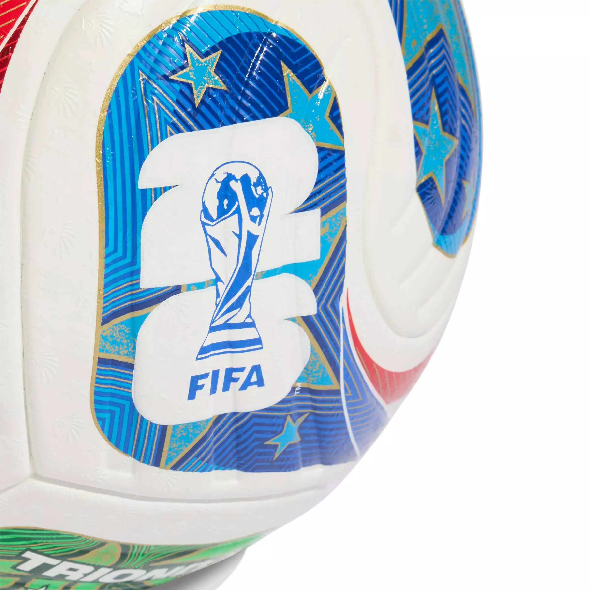 adidas FIFA World Cup 26™ TRIONDA Pro Ball - Size 5 - WHITE/ROYAL/RED