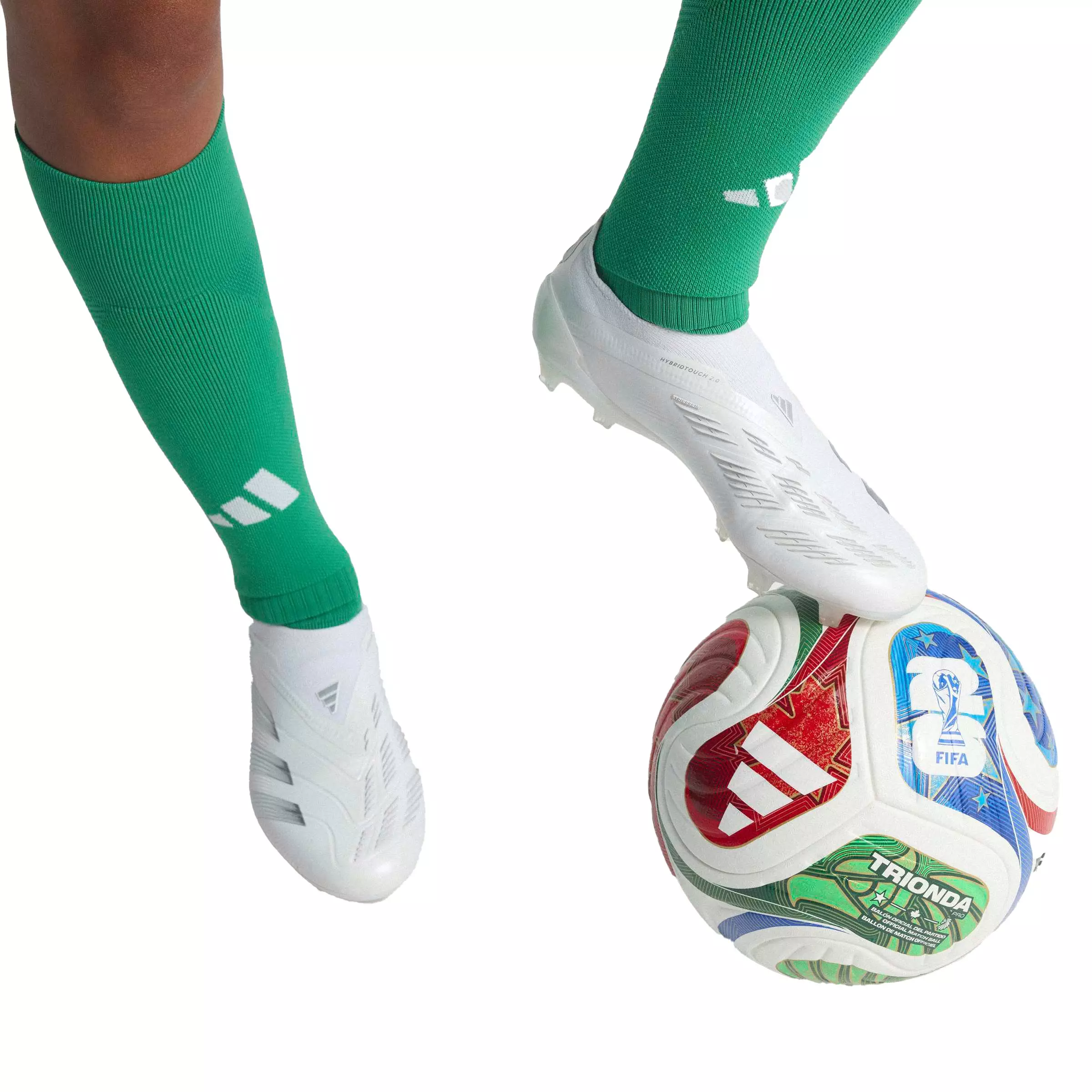 adidas FIFA World Cup 26™ TRIONDA Pro Ball - Size 5 - WHITE/ROYAL/RED