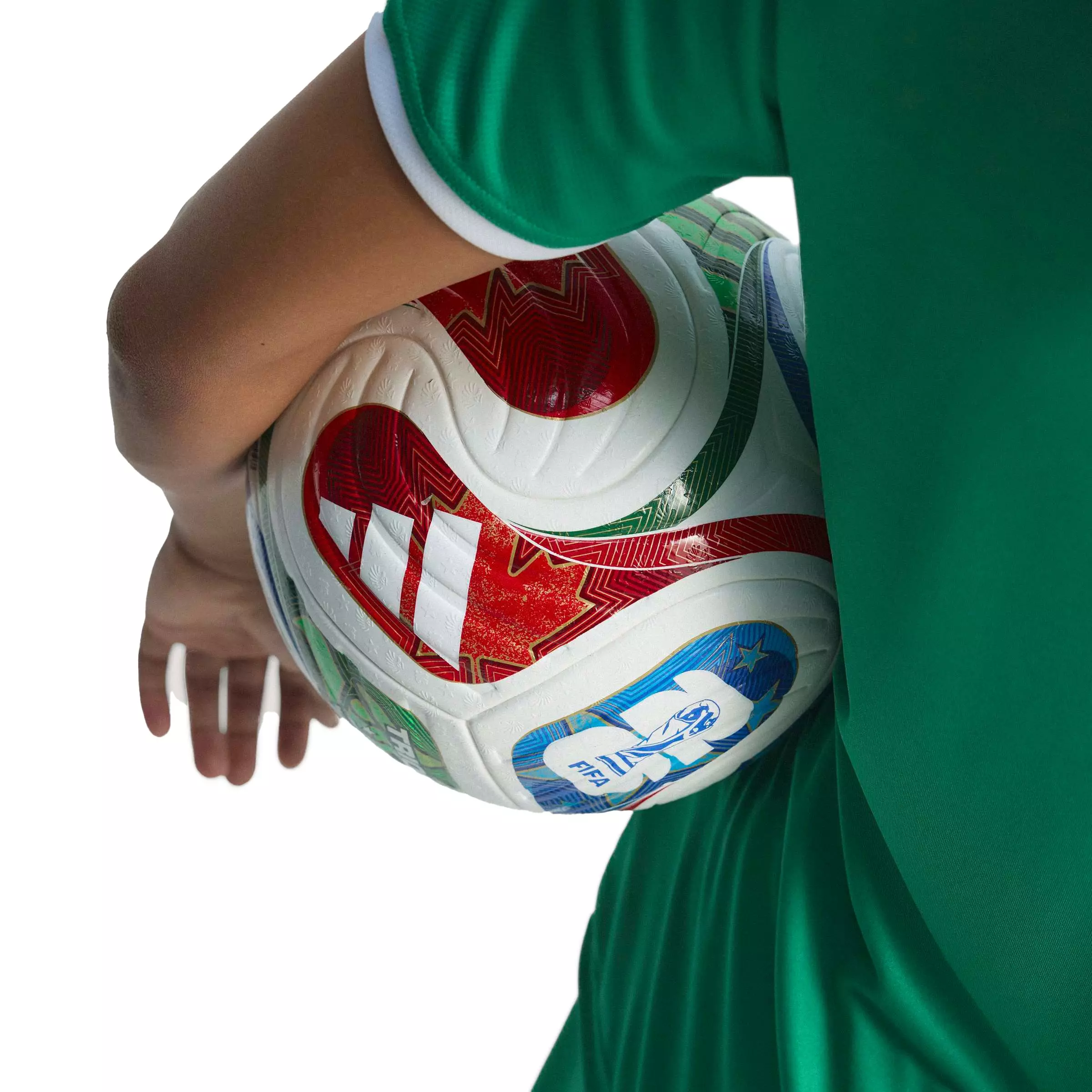 adidas FIFA World Cup 26™ TRIONDA Pro Ball - Size 5 - WHITE/ROYAL/RED