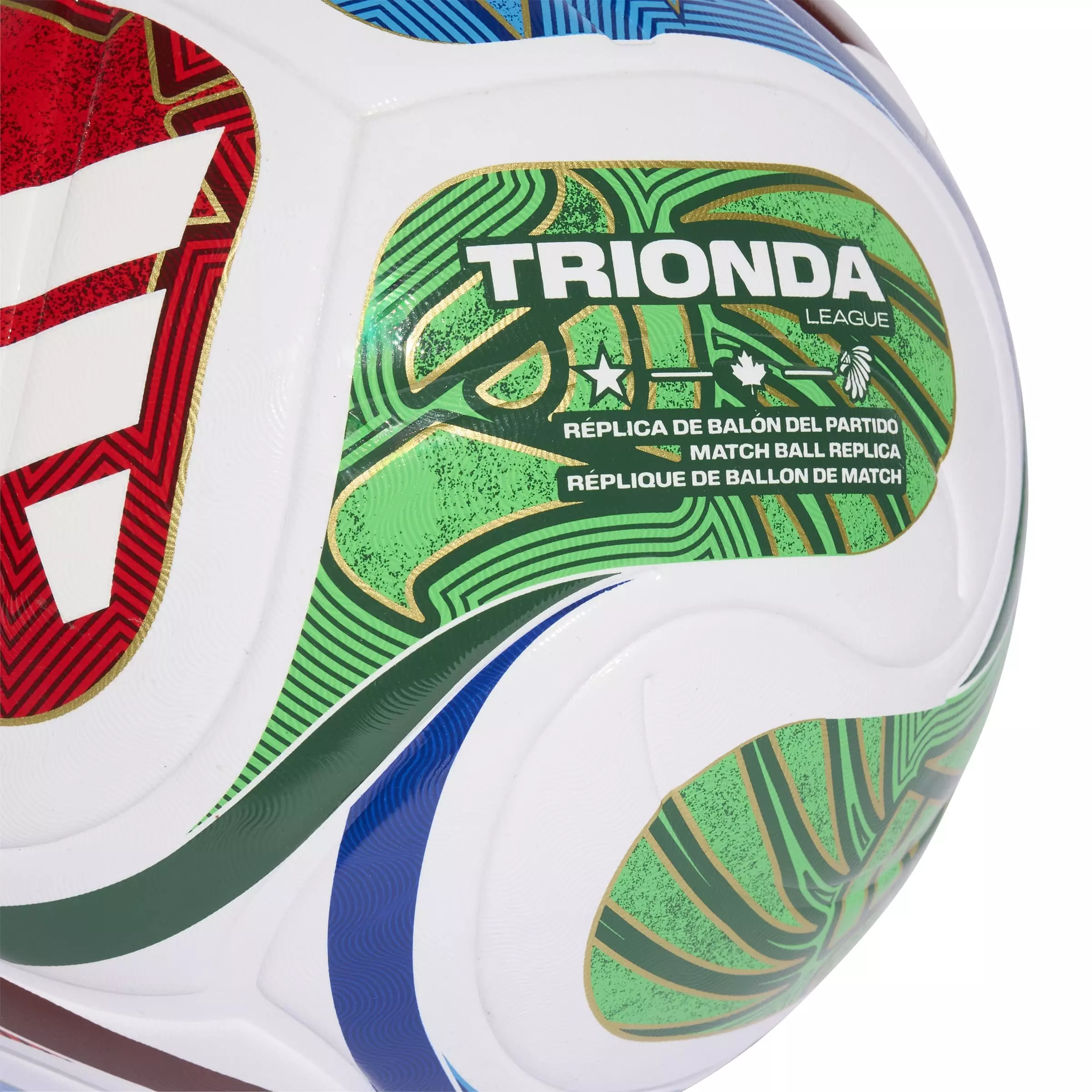 adidas FIFA World Cup 26™ TRIONDA League Ball - Size 4 - WHITE/ROYAL/RED