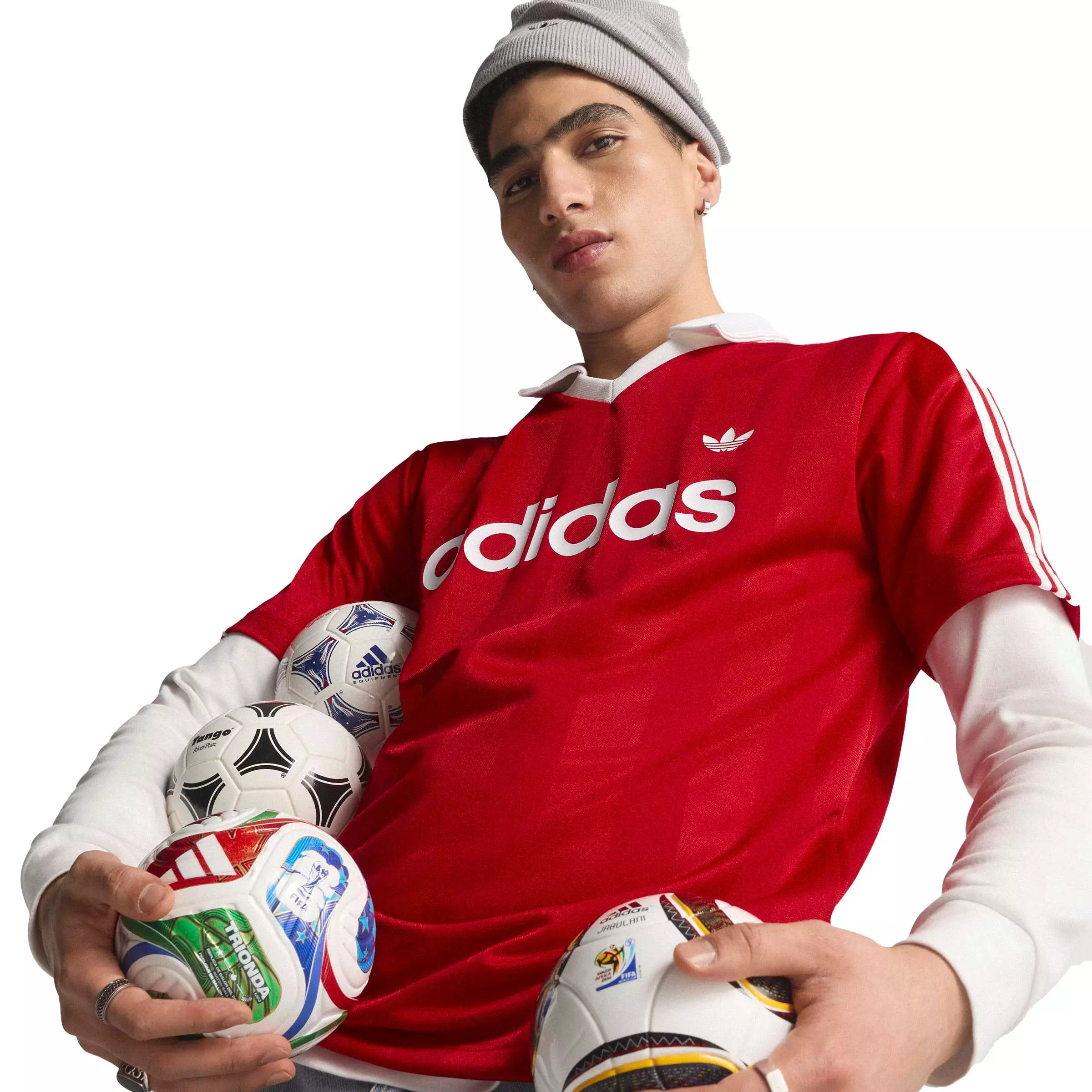 adidas World Cup Historical Mini Ball Set - WHITE