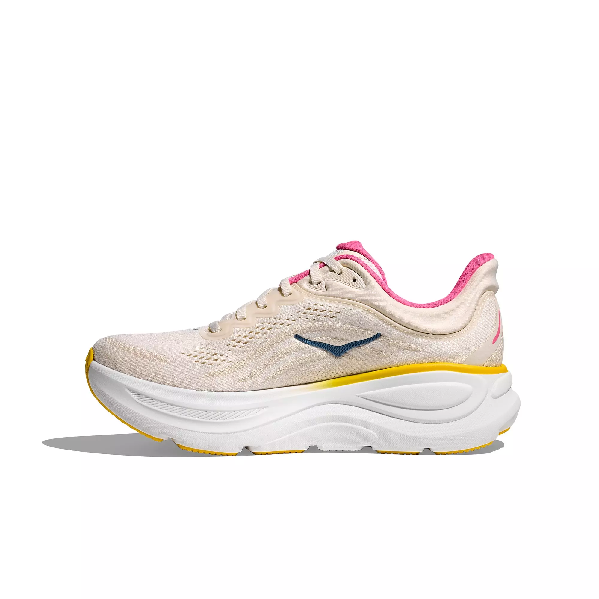 Hoka Bondi 9 "Alabaster/Birch" Women's Running Shoe - CREAM